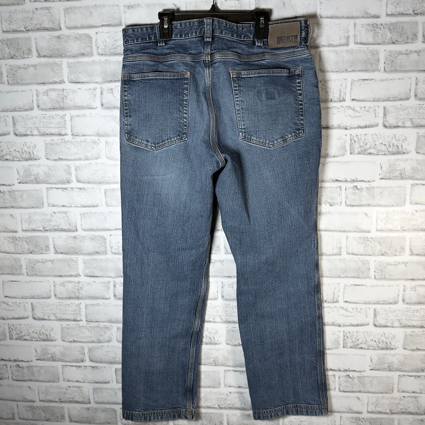 CO Duluth Trading Co Blue Cotton Jeans Mens Size 36x30 Size US 36 / EU 52 - 5 Thumbnail