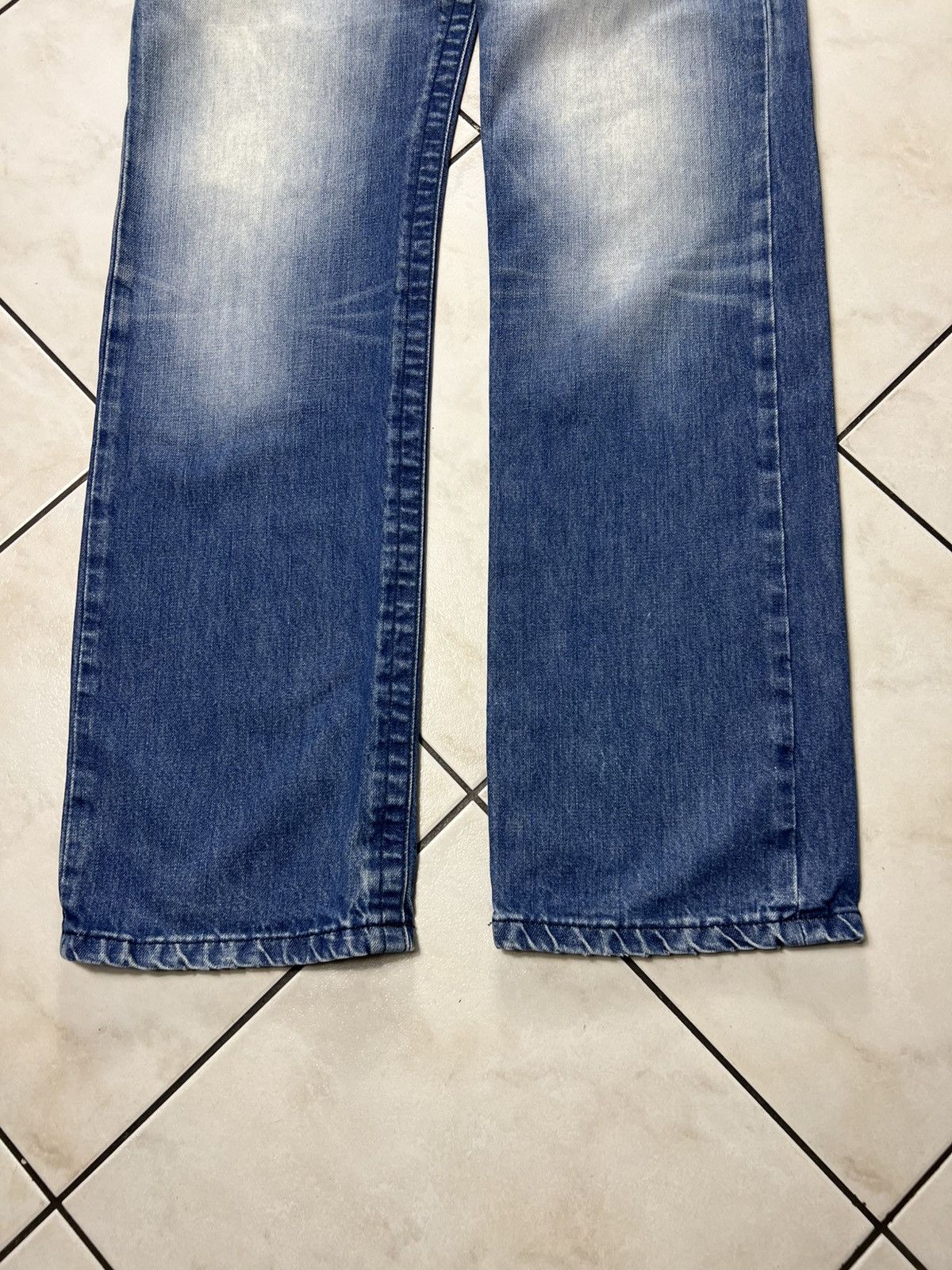 Diesel Vintage Diesel Rivec y2k distressed denim washed jeans pants Size US 33 - 5 Thumbnail