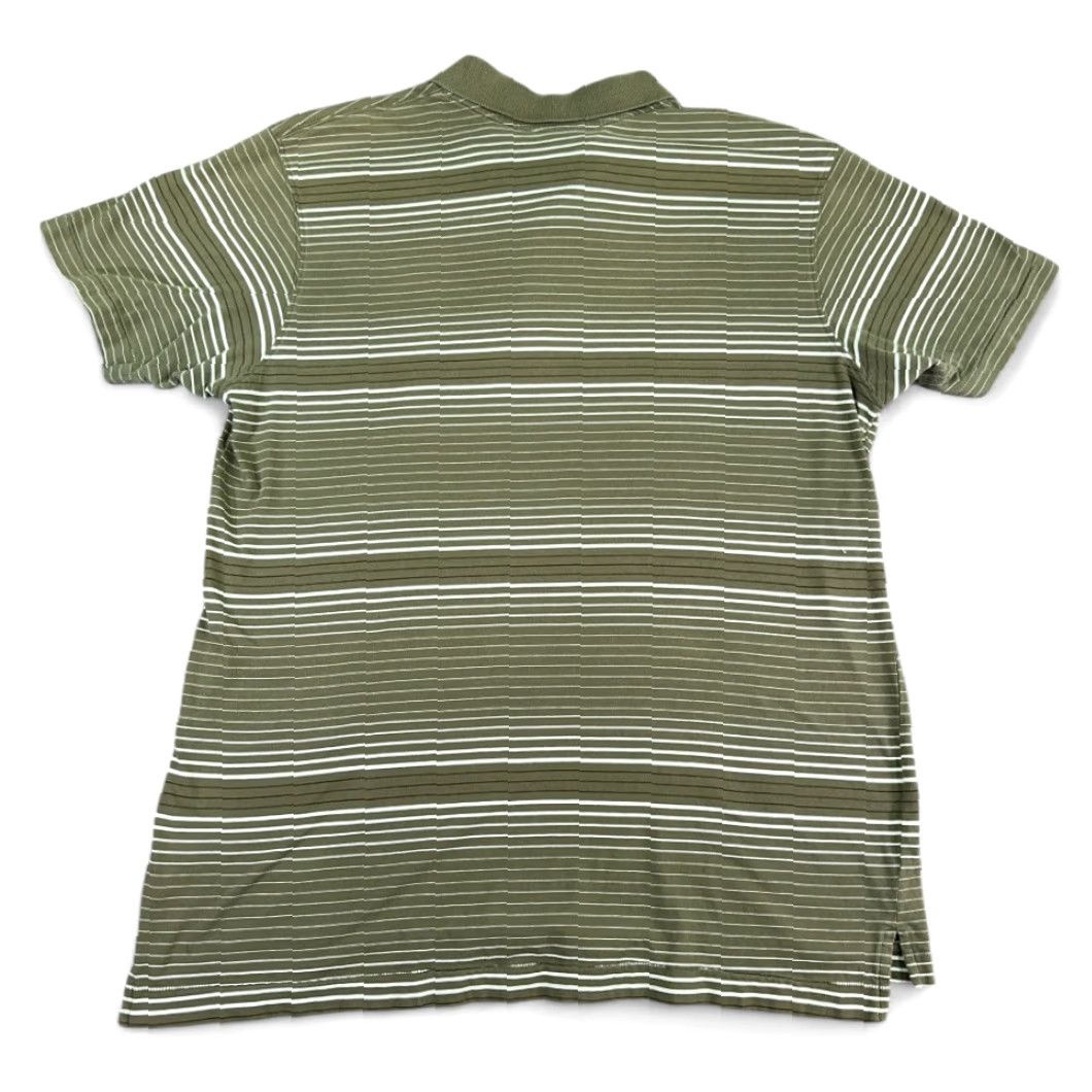 Nike Nike Polo Shirt Adult XL Brown Striped Swoosh Y2K Chest 23.5 Length 30 Short Sleeve Cool 2000s Nike Sportswear Mens Polo Shirt Brown Striped Swoosh Size US XL / EU 56 / 4 - 3 Thumbnail