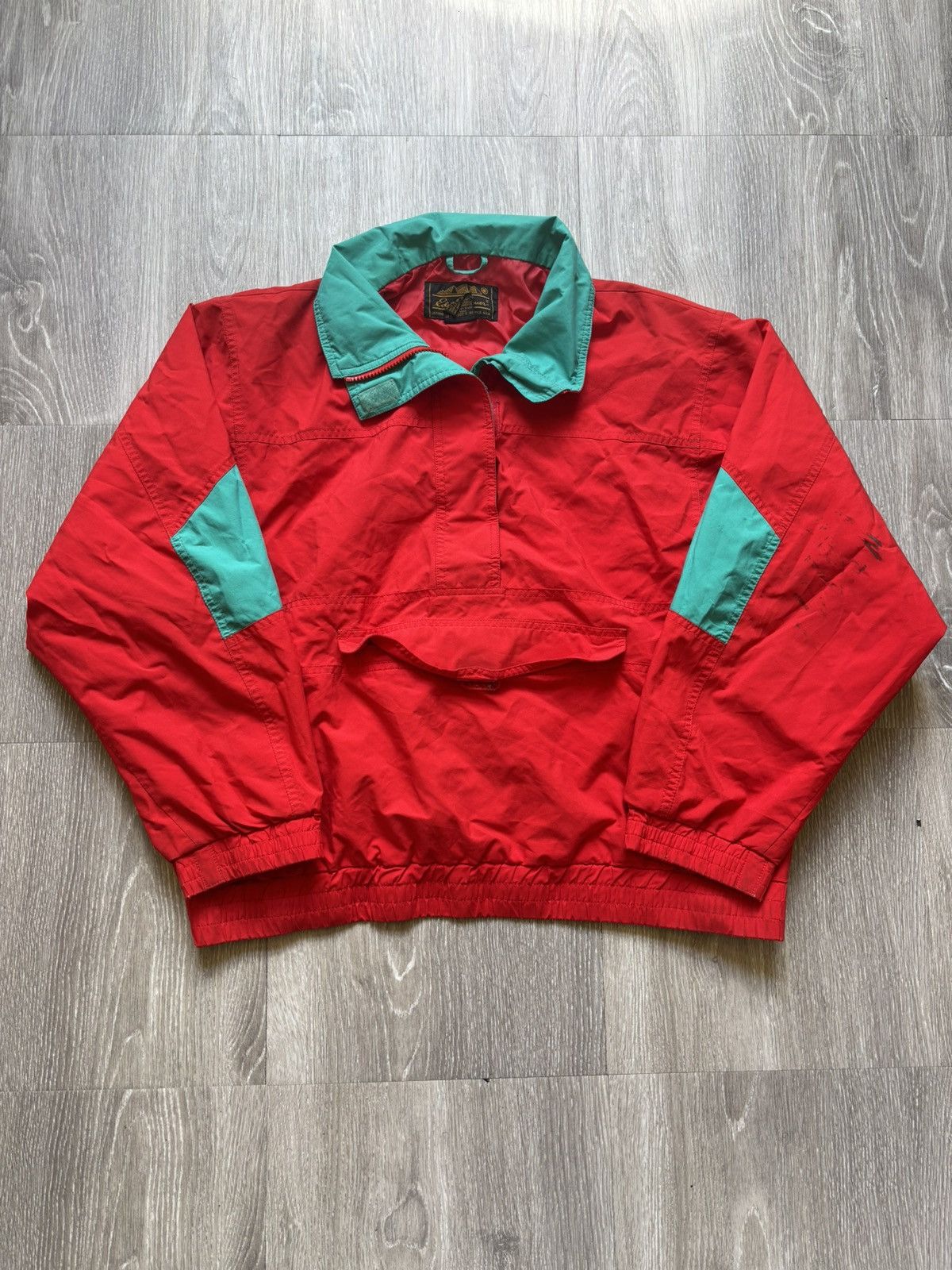 Eddie Bauer Eddie Bauer 90s Vintage Windbreaker Size L / US 10 / IT 46 - 1 Thumbnail
