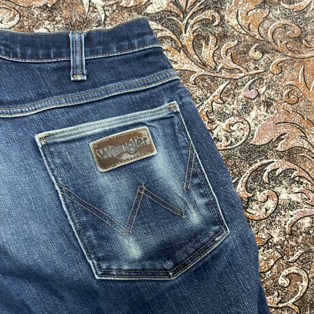 Wrangler 🔥Vintage Wrangler WM3903 Stoned Washed Distress Denim Jeans Size US 31 - 9 Thumbnail