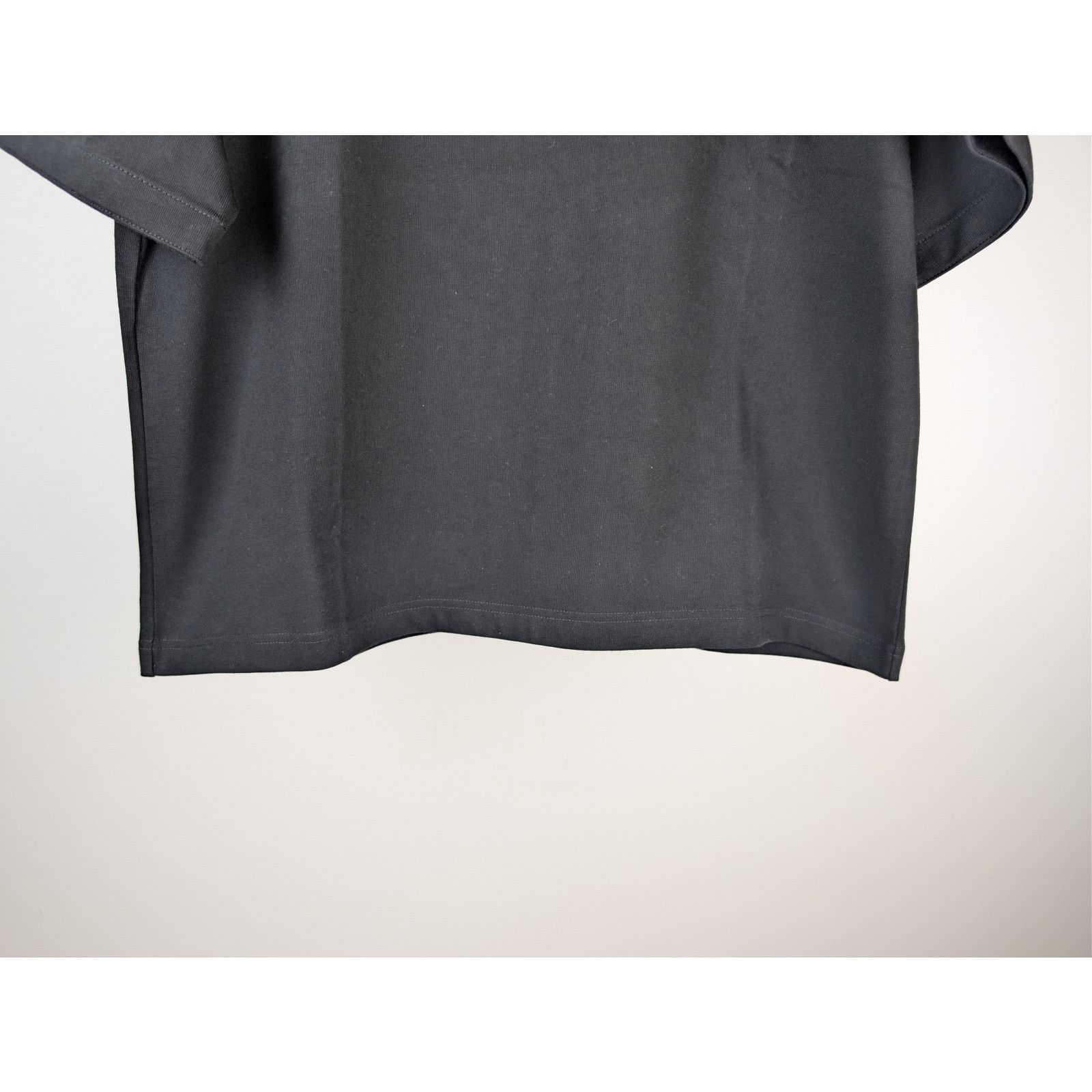 Bottega Veneta o1rshd1 Square Neck Heavy Jersey T-Shirt in Black Size US M / EU 48-50 / 2 - 4 Thumbnail