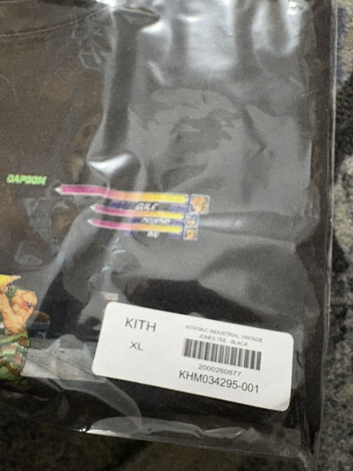 Kith × Marvel Comics KITH MVC INDUSTRIAL VINTAGE JONES TEE - BLACK Size US XL / EU 56 / 4 - 5 Thumbnail