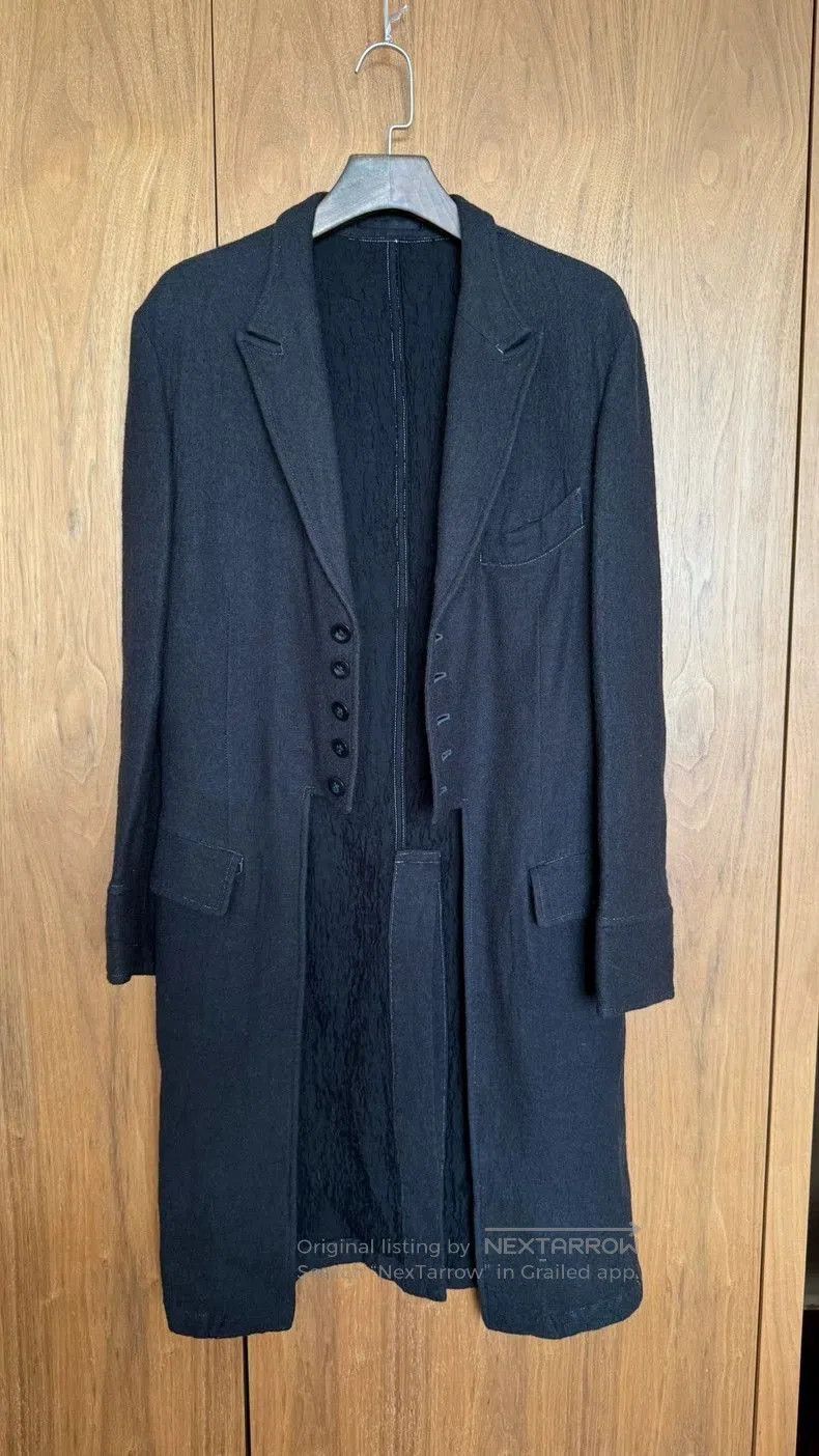 Yohji Yamamoto Yohji Yamamoto Runway Wool Coat. Size US M / EU 48-50 / 2 - 4 Thumbnail