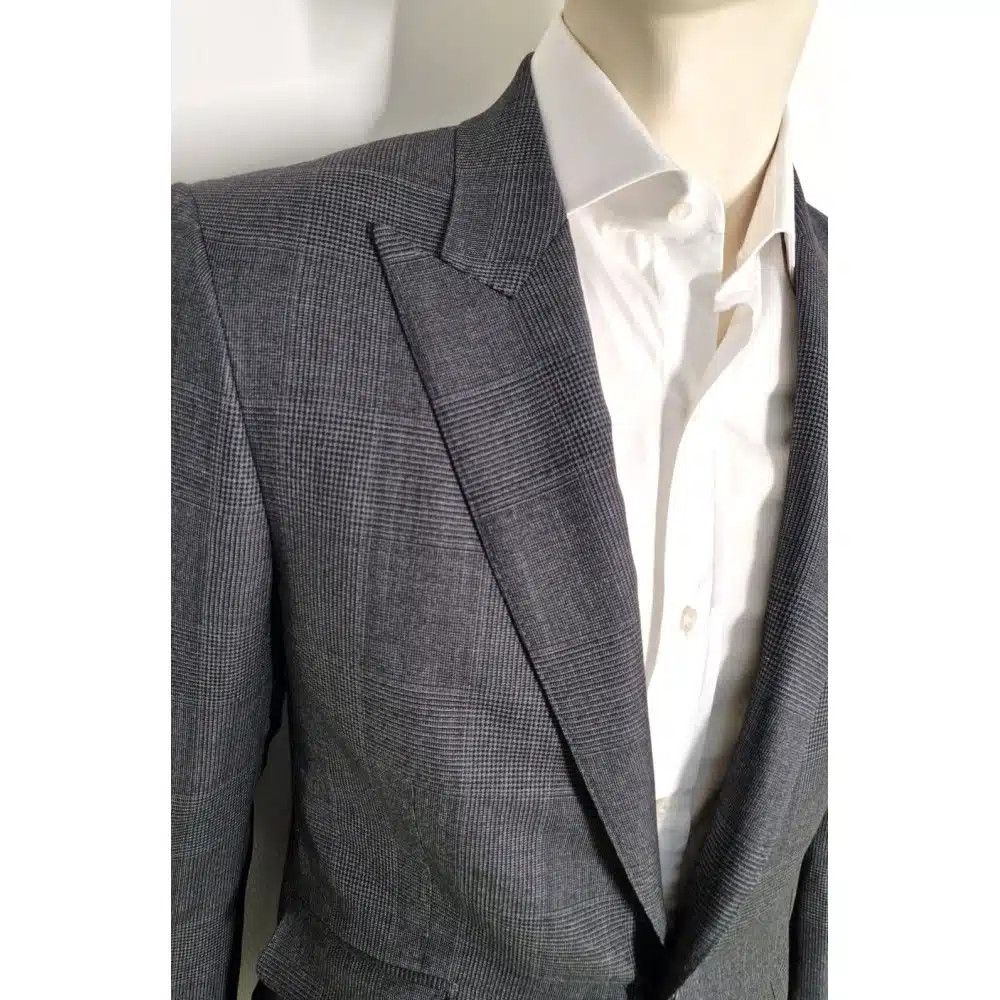 Tom Ford o1loc1c0425 2LYP01 Prince Of Wales O’connor Suit in Gray Size US L / EU 52-54 / 3 - 3 Thumbnail