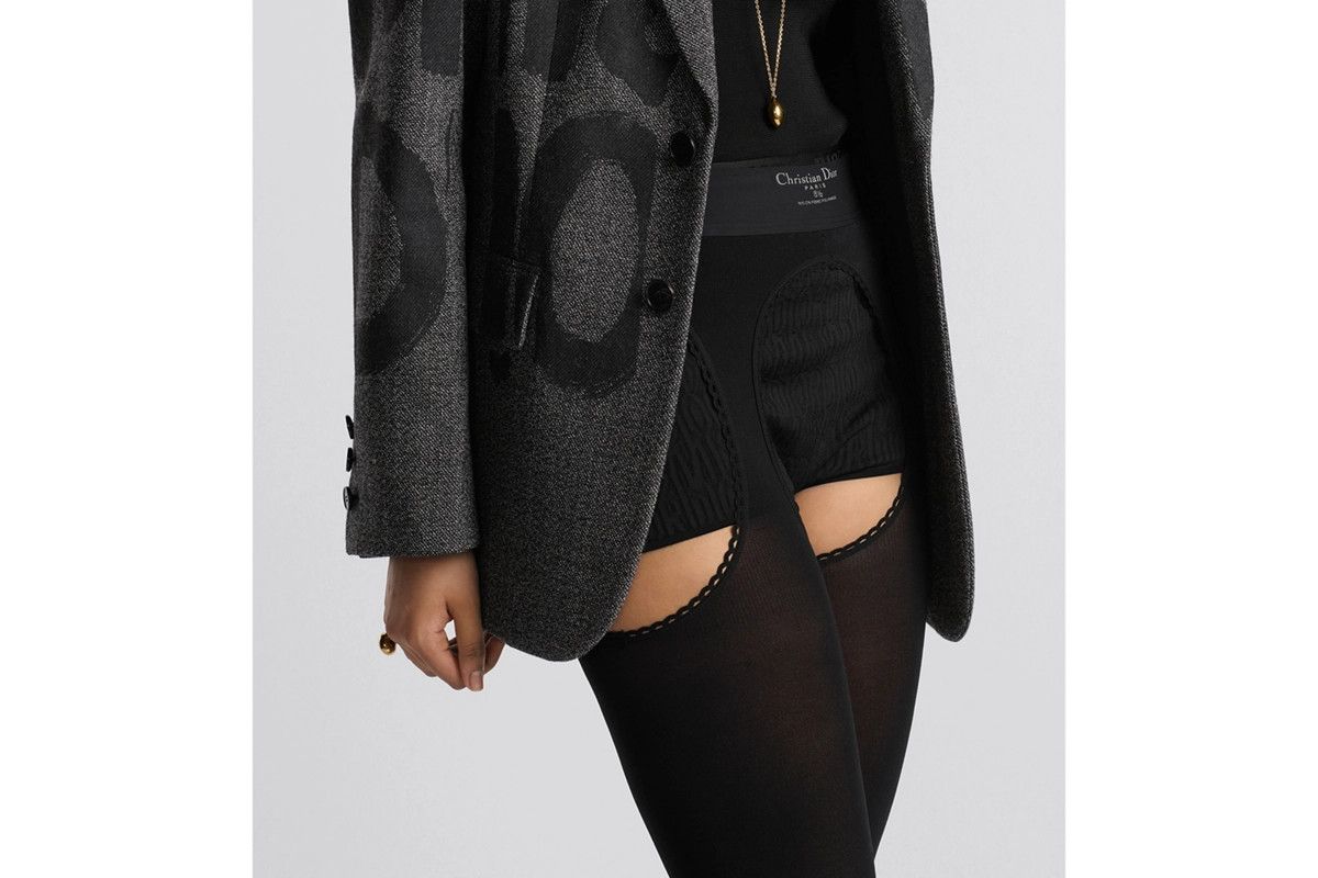 Dior o1bcso1str0226 Size:OS/Tights in Black Size 26" / US 2 / IT 38 - 6 Thumbnail