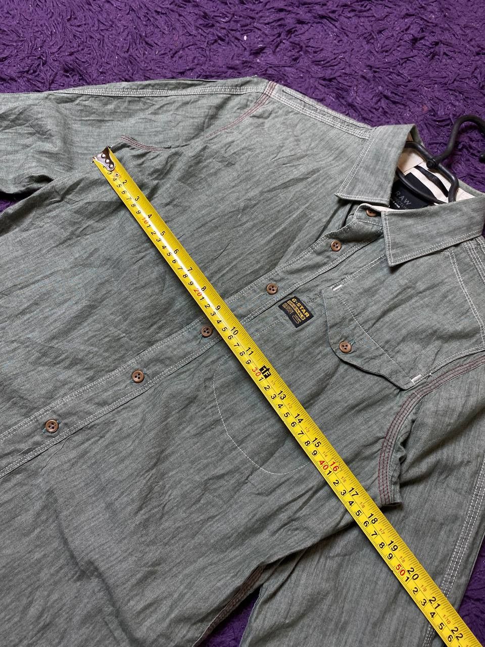 G-Star Vintage G-Star Raw Streetwear Button Up Shirt Size M Size US M / EU 48-50 / 2 - 13 Thumbnail