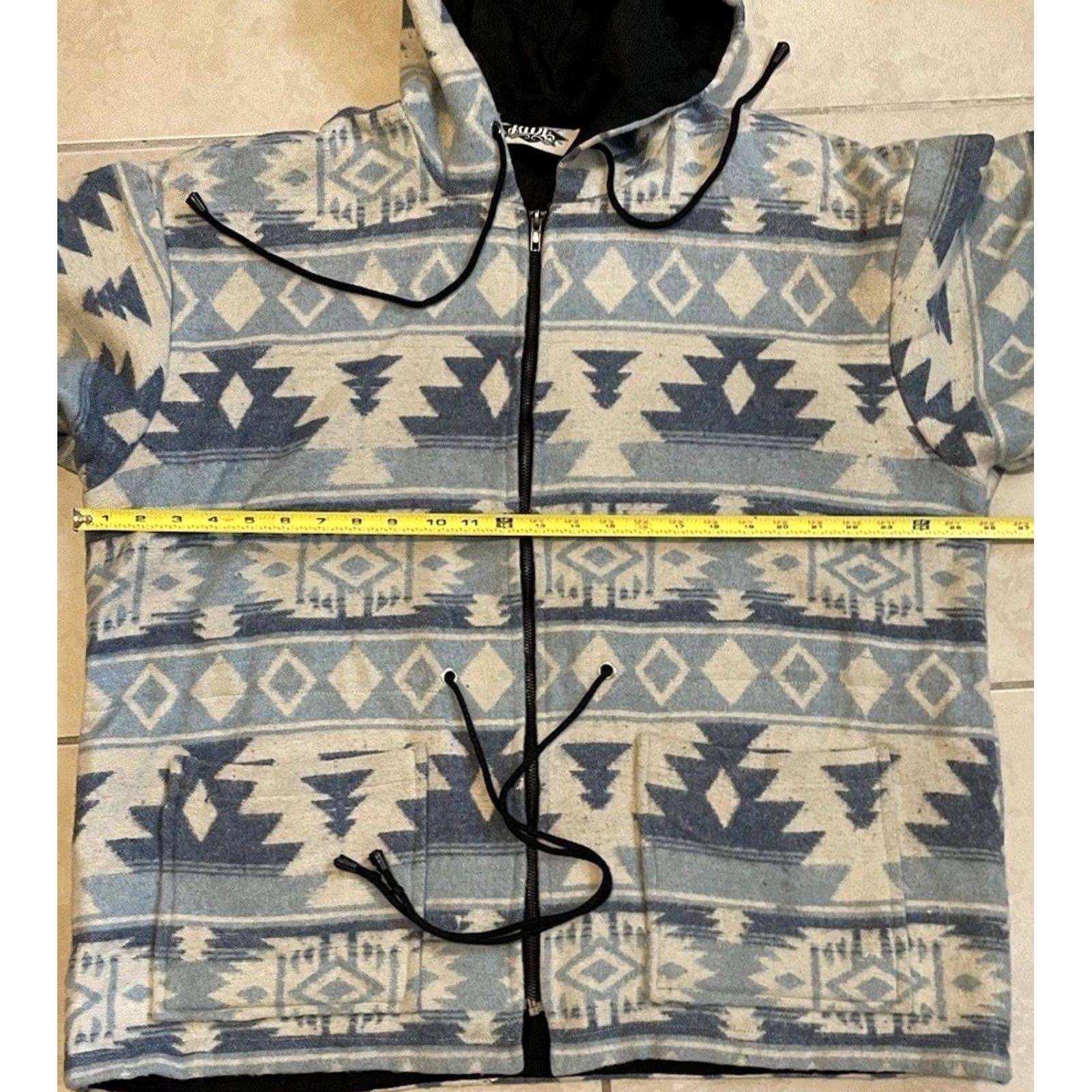 Vintage Vtg 90s Ride Navajo AOP Jacket M Blanket Aztec Abstract Art Ski Snowboard 80s Size US M / EU 48-50 / 2 - 7 Thumbnail