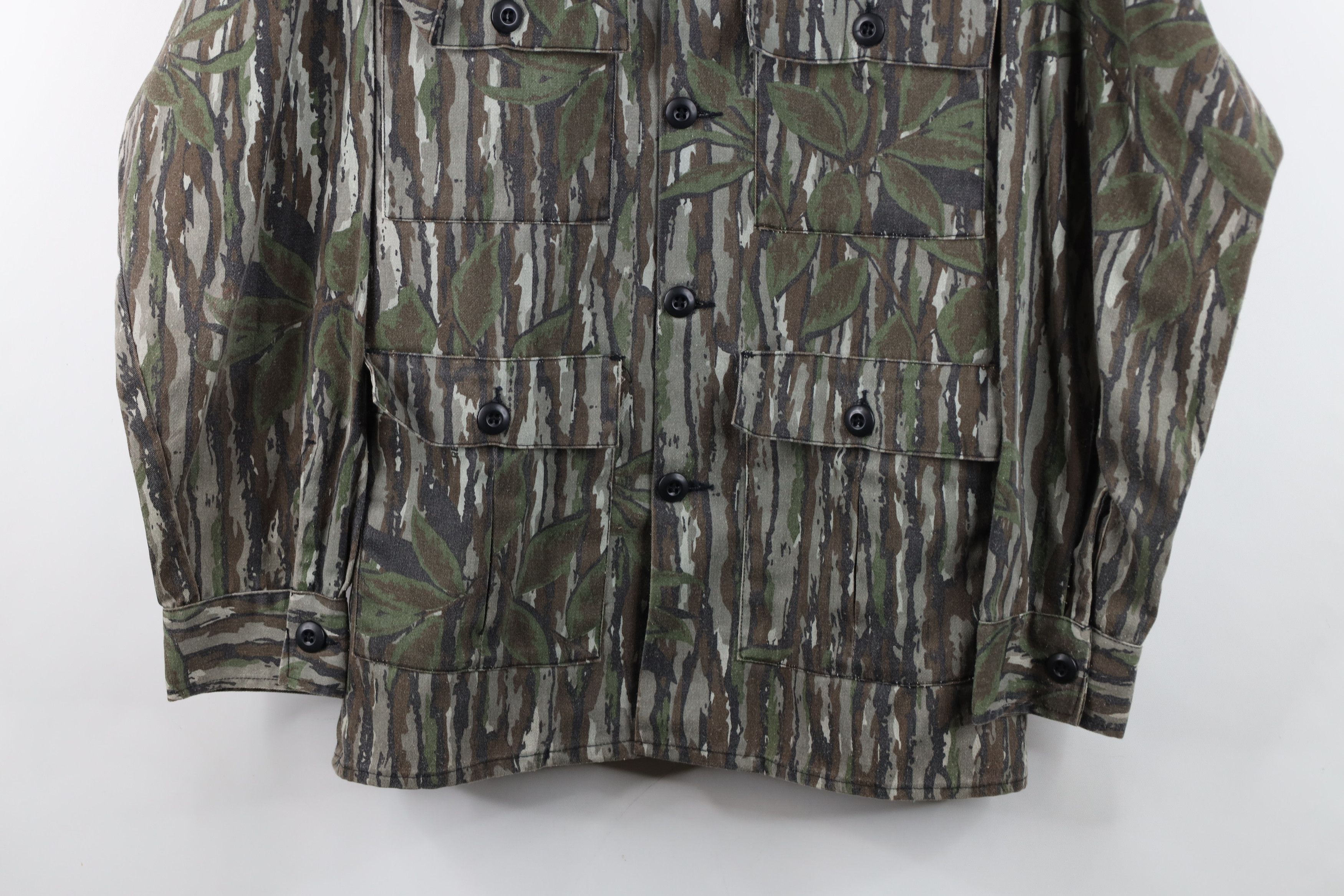 Vintage Vintage 80s 90s Streetwear Camouflage Shirt Jacket Jac USA Size US M / EU 48-50 / 2 - 3 Thumbnail