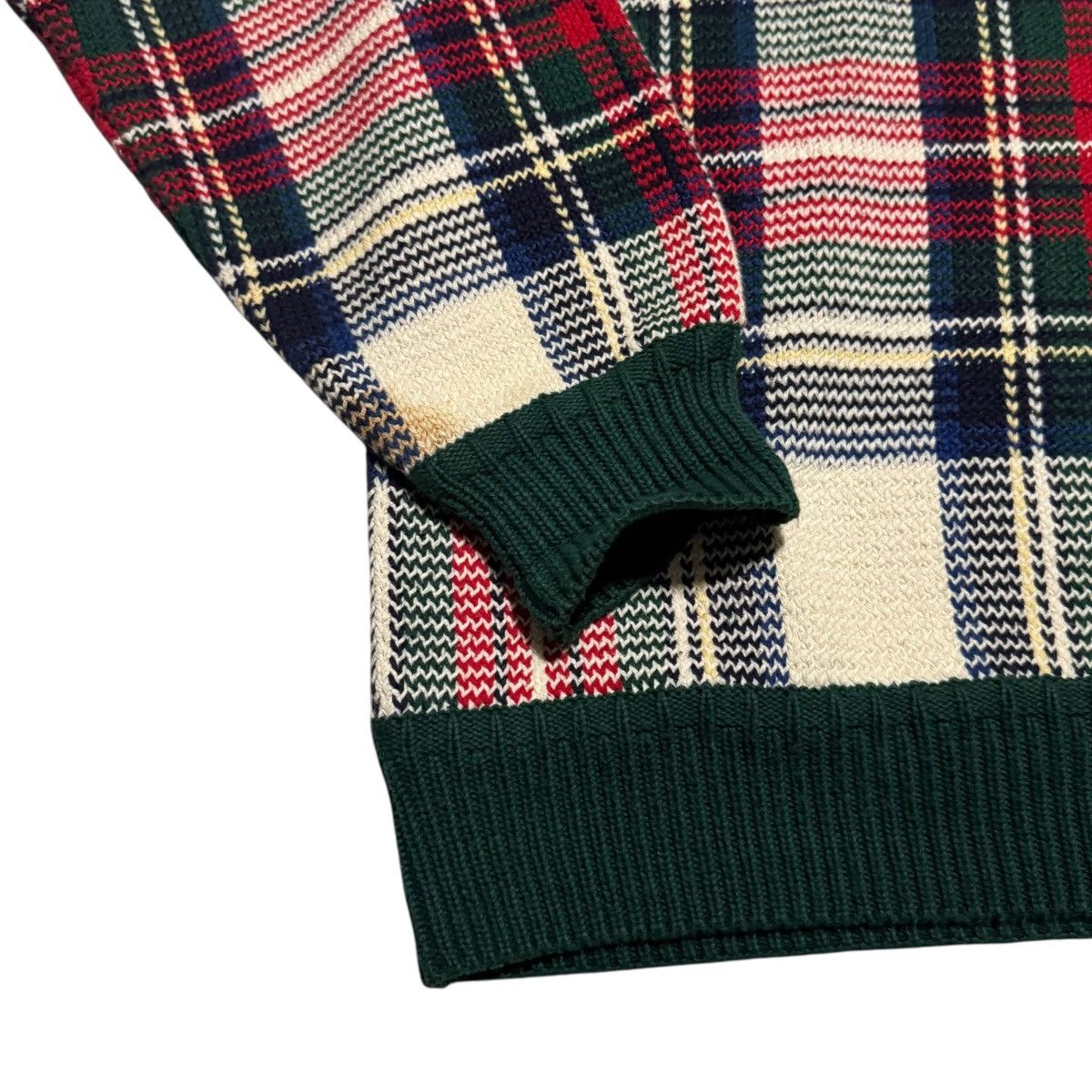 Gant Vintage 90s Gant Plaid Crewneck Sweater Men's Large FLAWS Size US L / EU 52-54 / 3 - 3 Thumbnail