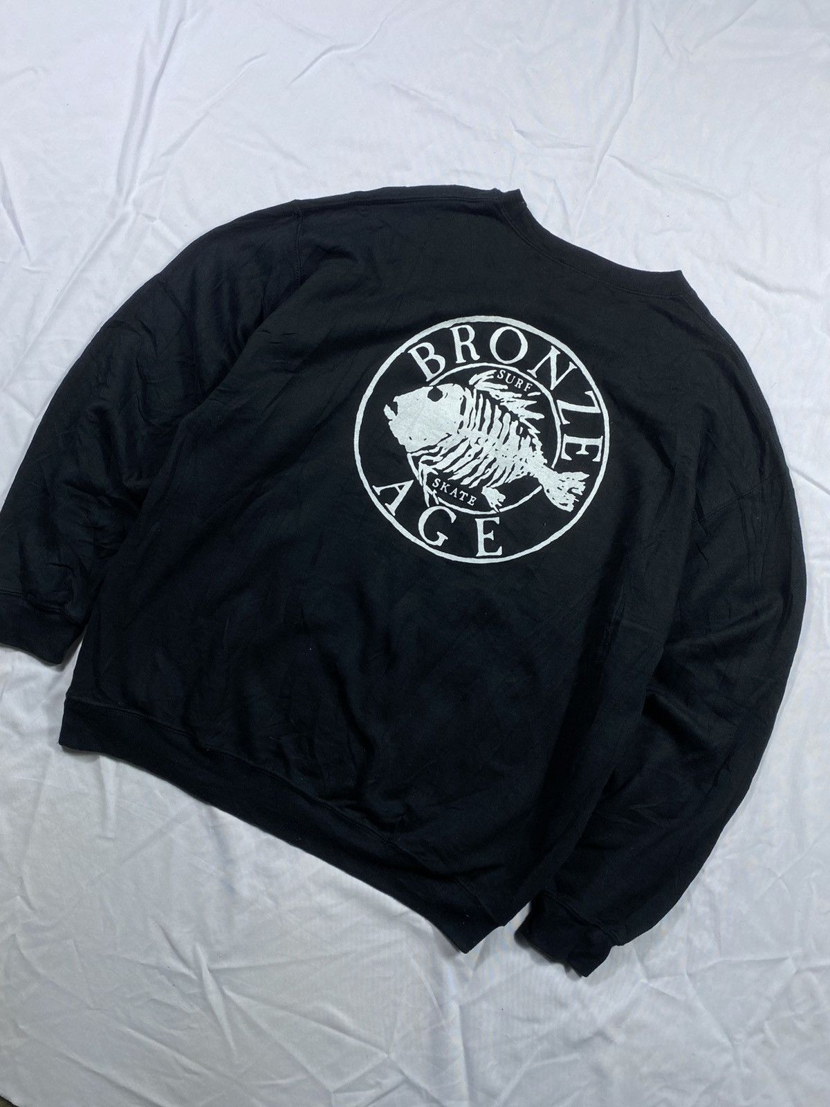 Vintage Vintage Bronze Age Skateboards Sweatshirt fishbone Size US L / EU 52-54 / 3 - 2 Thumbnail