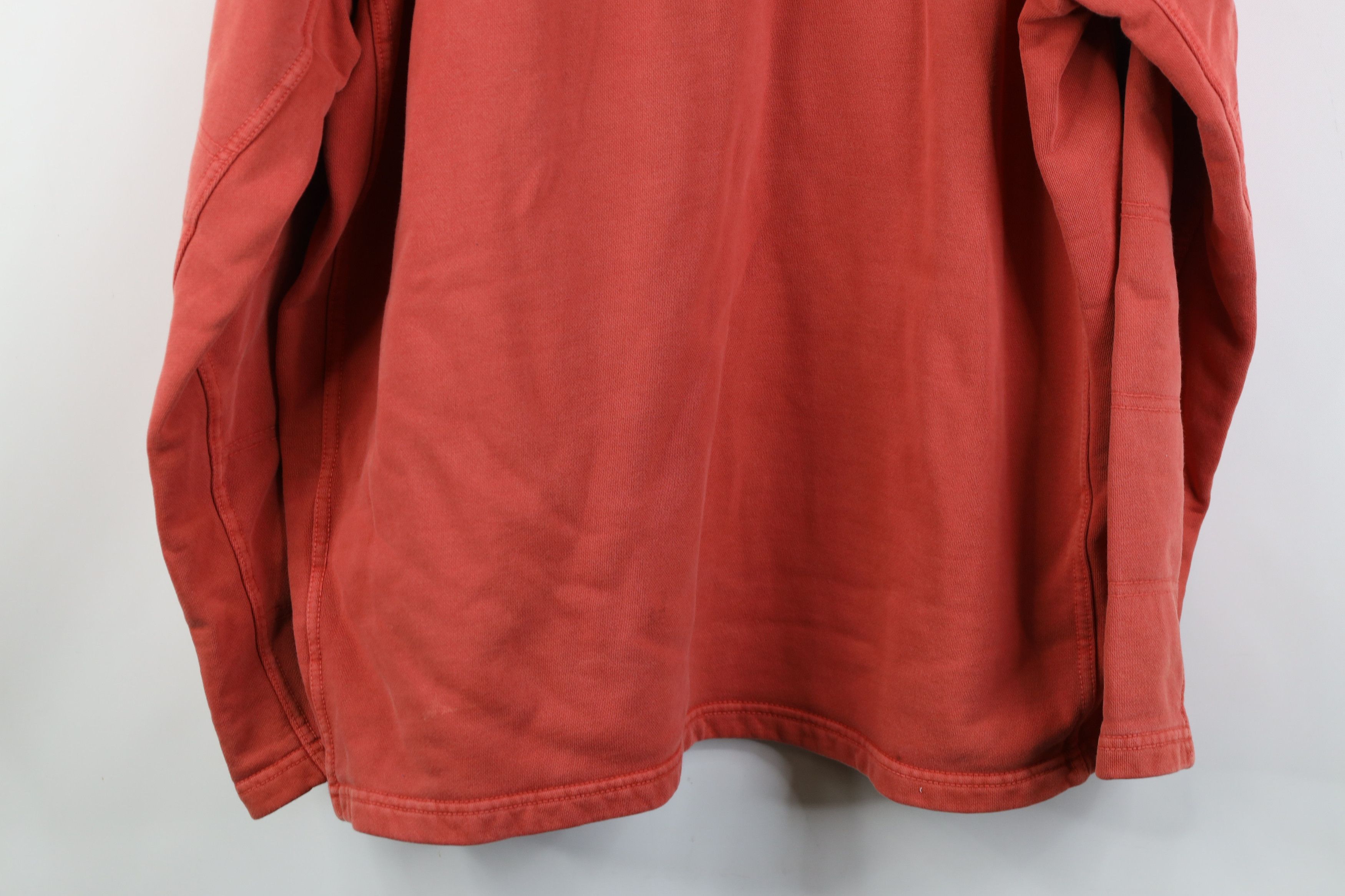 Vintage Vintage 90s Streetwear Pigment Dye 1/4 Half Zip Sweatshirt Size US XL / EU 56 / 4 - 14 Thumbnail