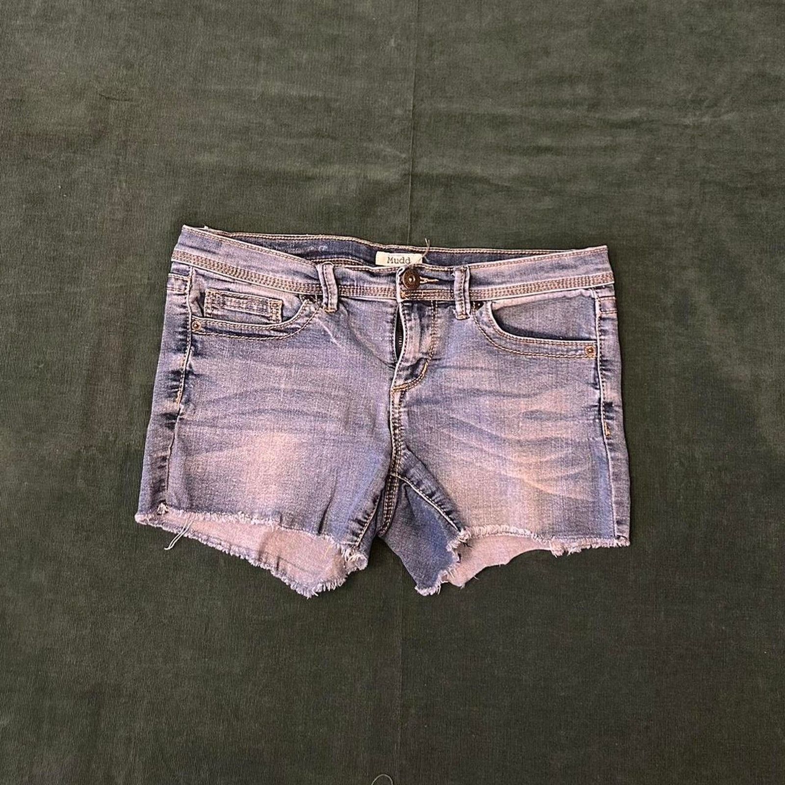 Other Y2k mudd distressed mini shorts Size 34" / US 12 / IT 48 - 1 Thumbnail