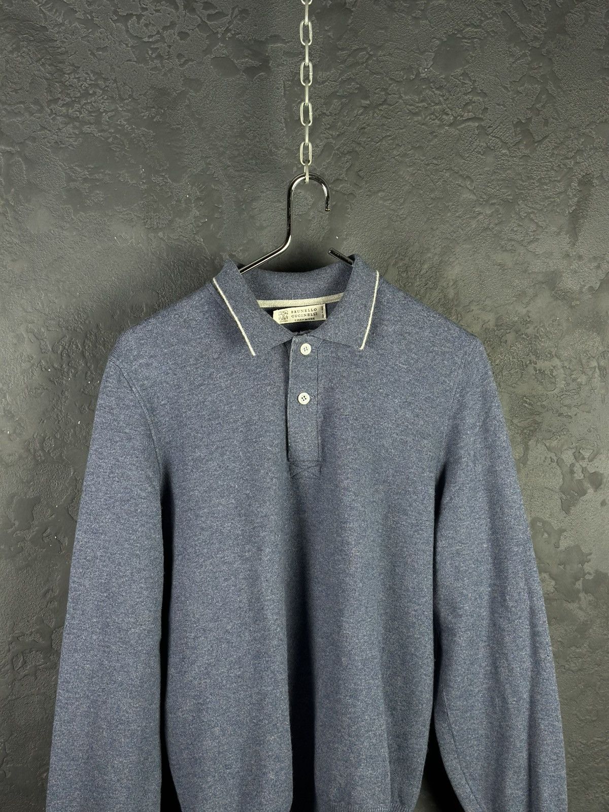 Brunello Cucinelli Brunello Cucinelli Cashmere Button Sweater Jumper Size US M / EU 48-50 / 2 - 4 Thumbnail