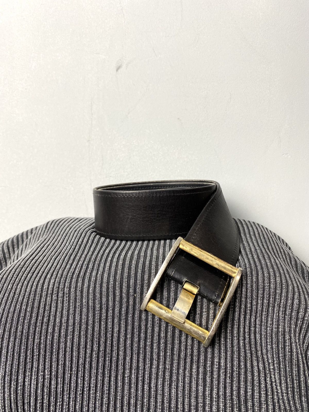 Japanese Brand × Jil Sander Vintage Jil Sander Leather Belt Luxury Archive Size ONE SIZE - 1 Thumbnail