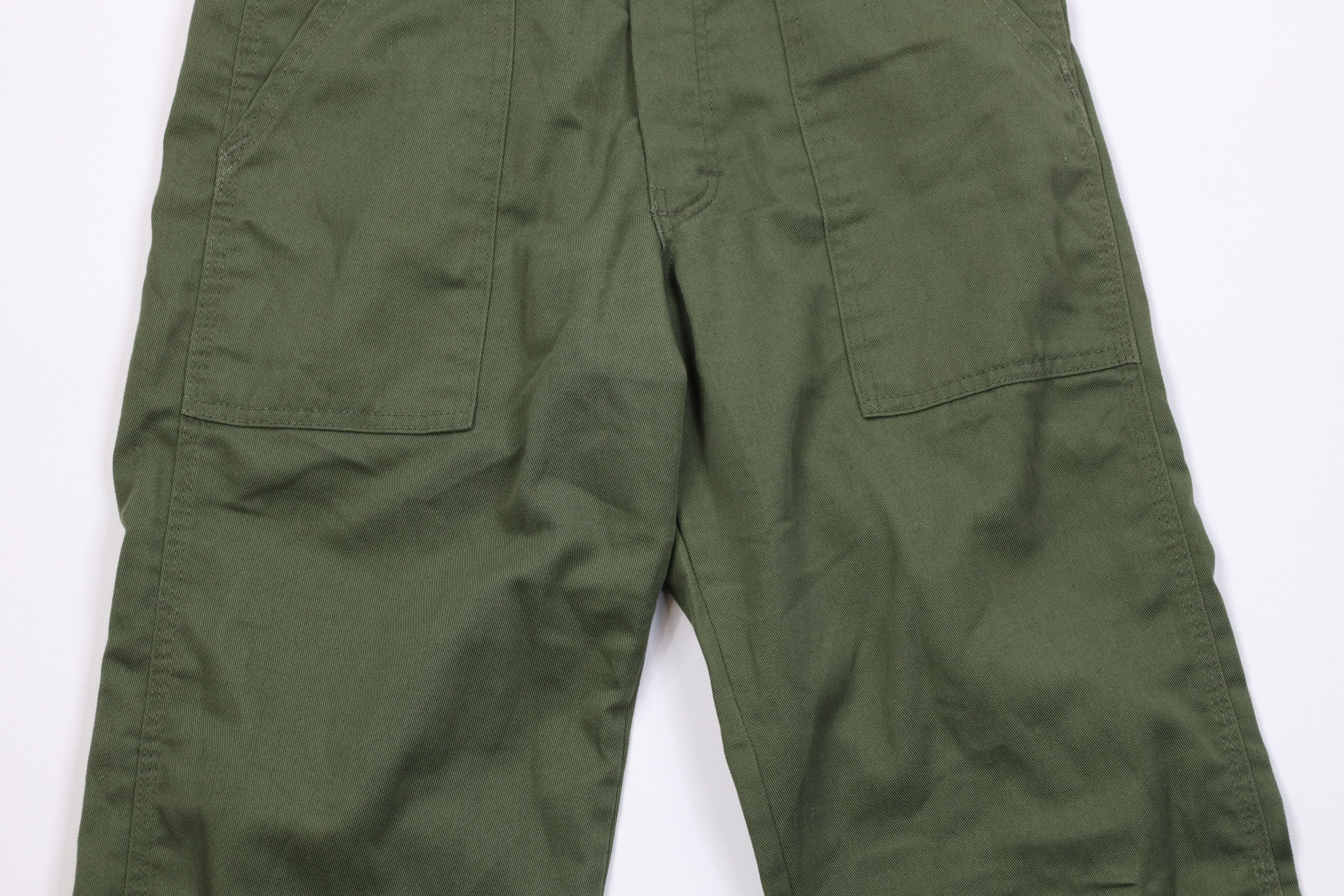 Vintage Vintage 50s Streetwear Sanforized Utility Pants Green USA Size US 28 / EU 44 - 3 Thumbnail