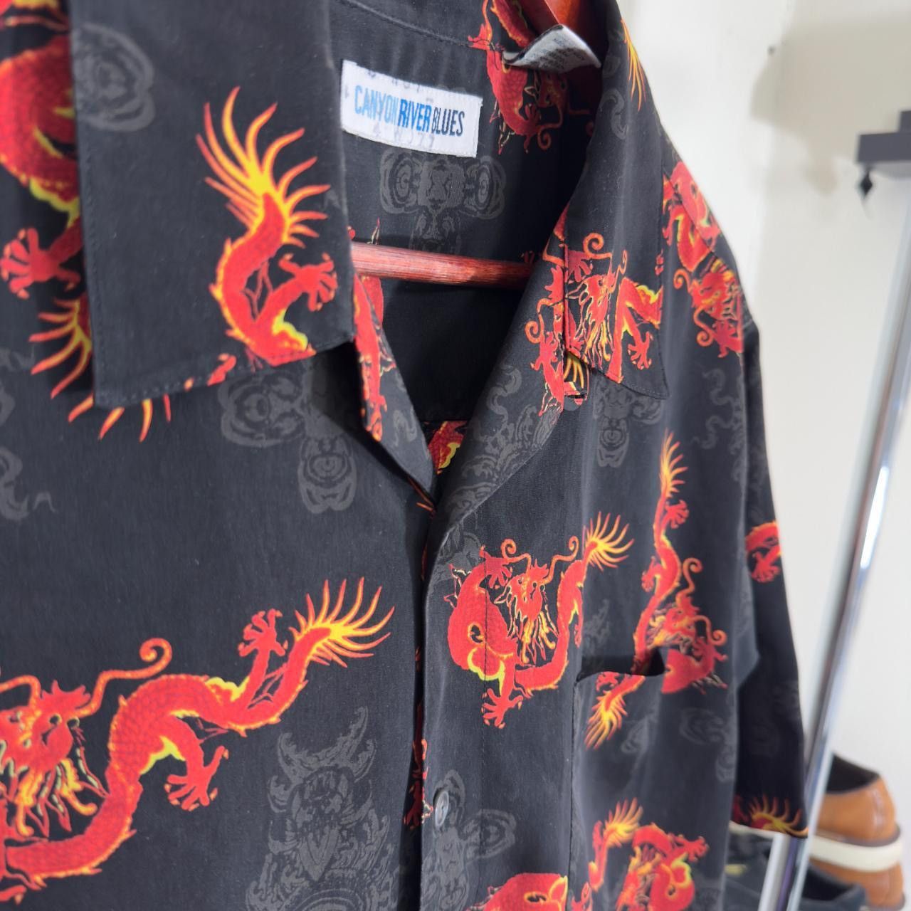 Other Vintage Dragon Button Up Shirt Size US L / EU 52-54 / 3 - 3 Thumbnail