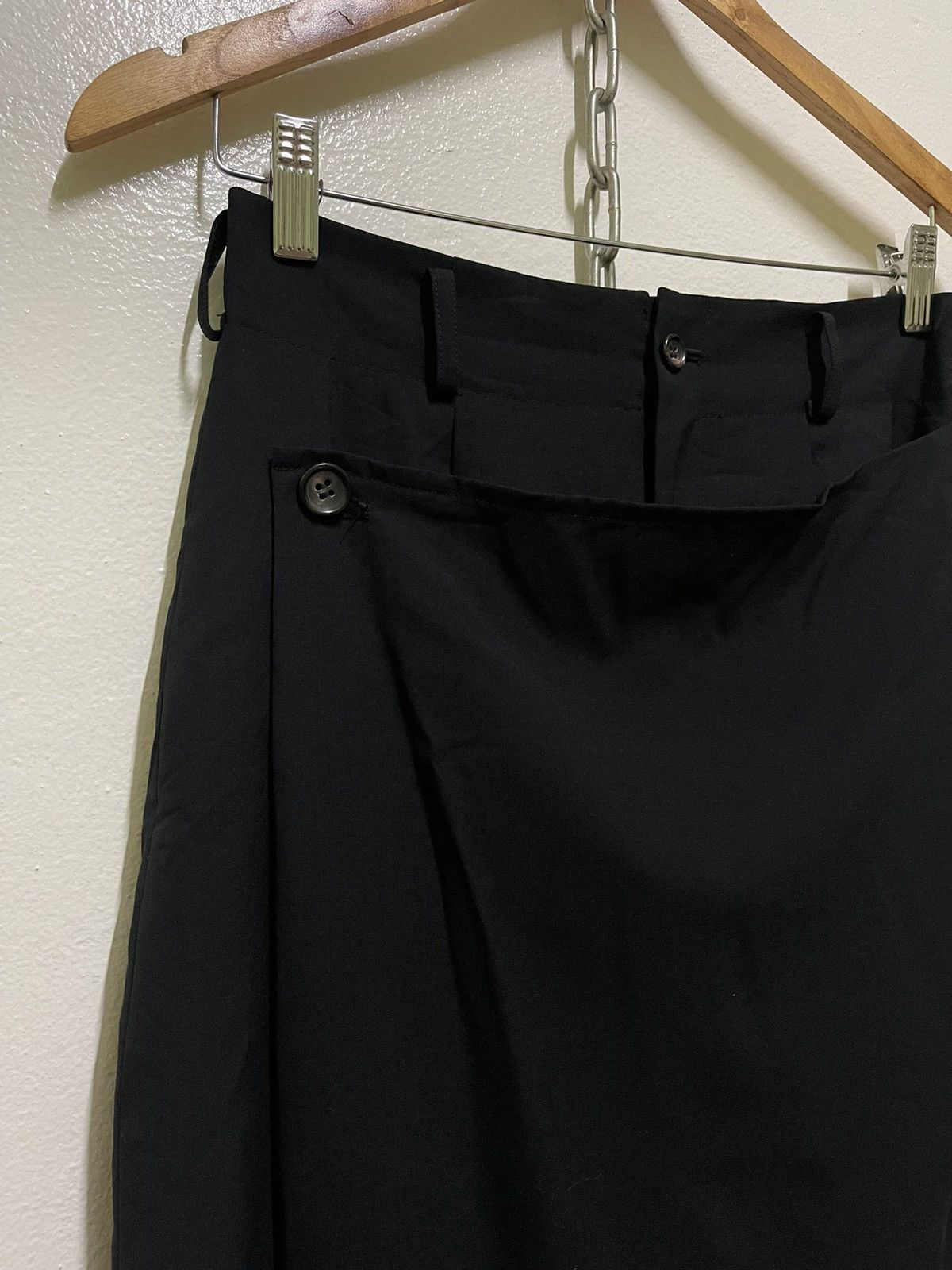 Yohji Yamamoto Workshop by Yohji Yamamoto Pants Wide Leg WXYZ Japan Size 27" / US 4 / IT 40 - 3 Thumbnail