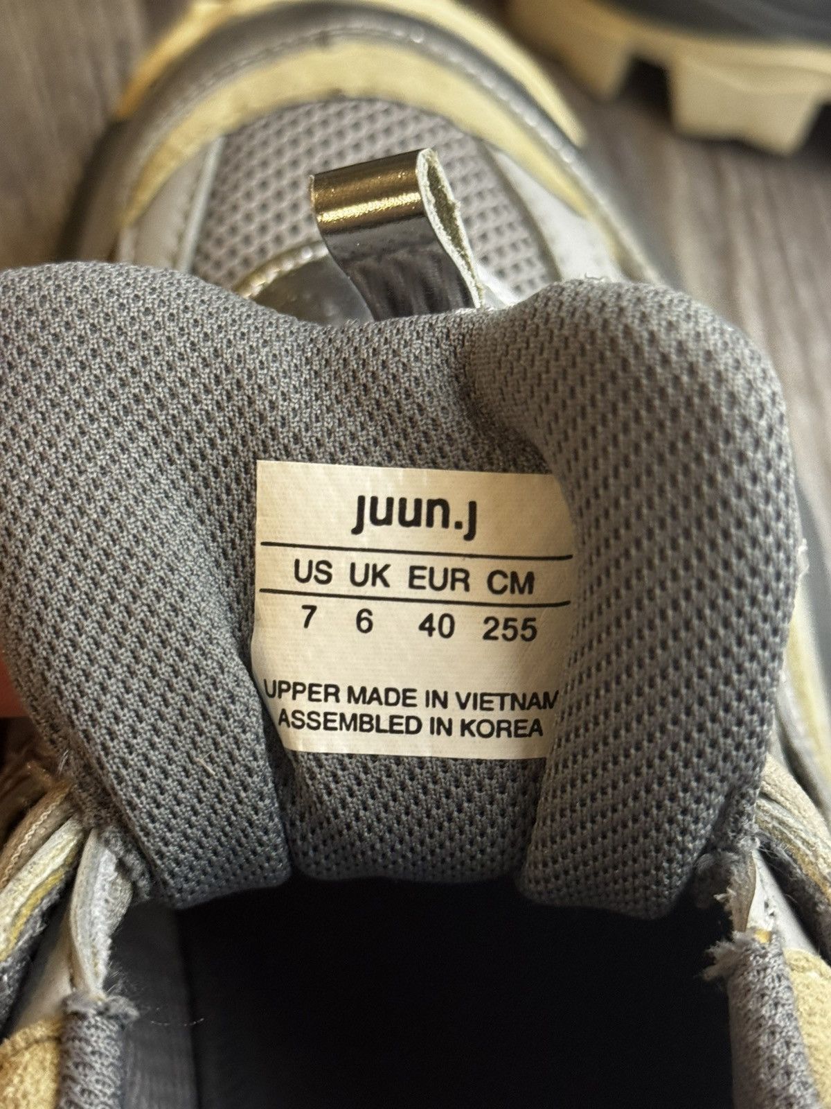 Juun.J juun.j 2019 SS metallic sneakers Size US 7 / EU 40 - 8 Thumbnail