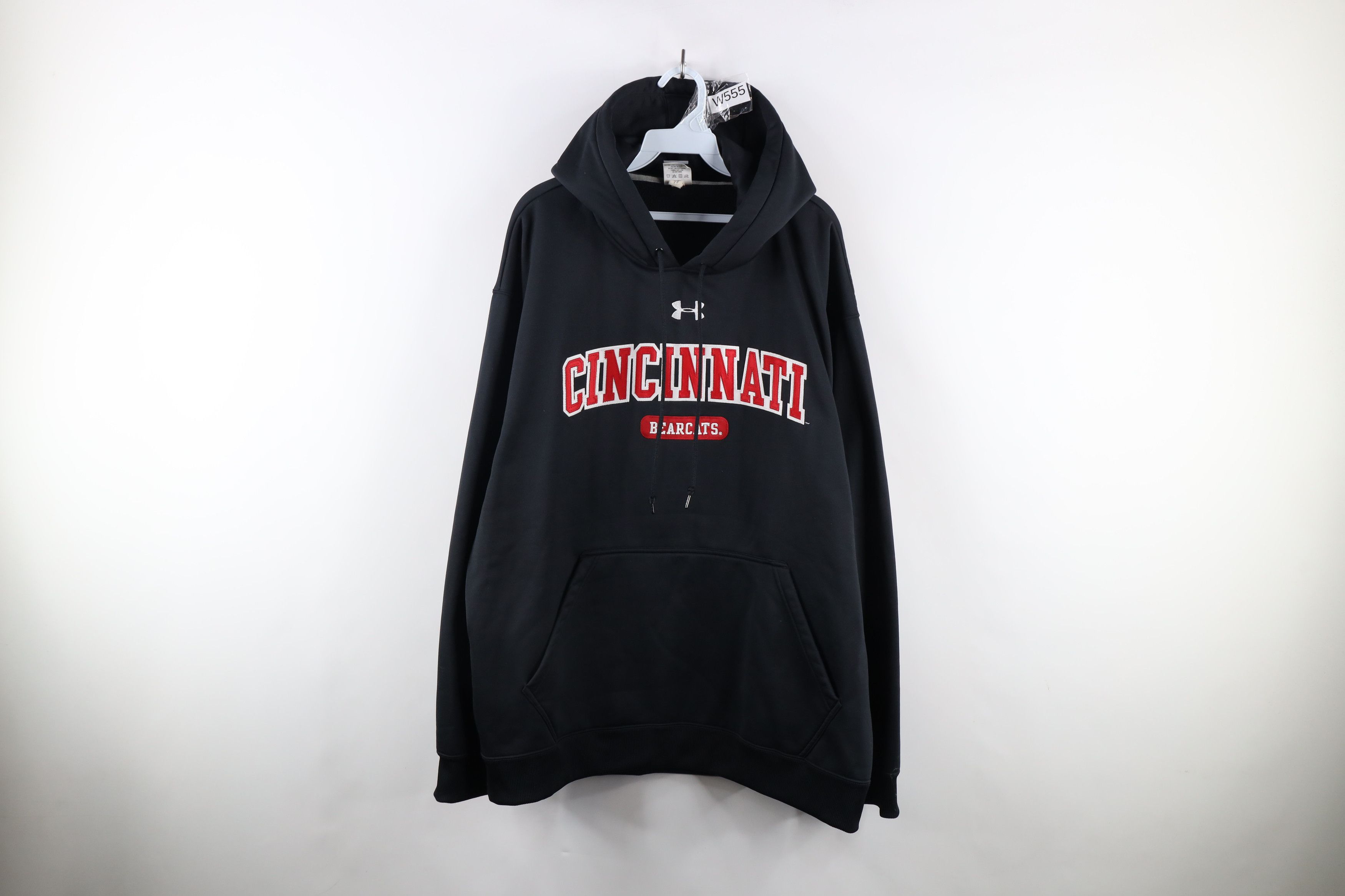 Under Armour × Vintage Under Armour University of Cincinnati Football Hoodie Black Size US XXL / EU 58 / 5 - 1 Thumbnail