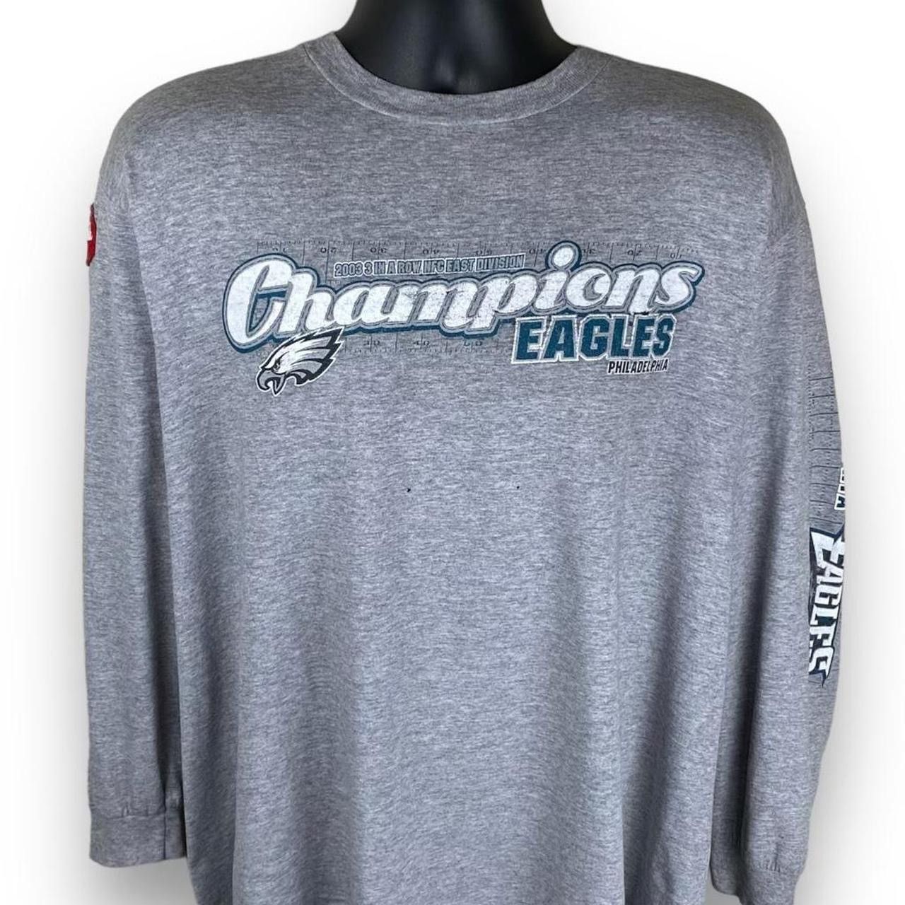 NFL × Vintage Vintage Y2K NFL Philadelphia Eagles Football Sports Tshirt Size US L / EU 52-54 / 3 - 1 Thumbnail
