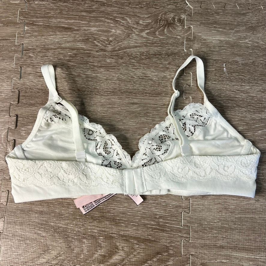 Victoria's Secret Victoria's Secret Women's Ivory Bralette Large Wireless Size ONE SIZE - 2 Thumbnail