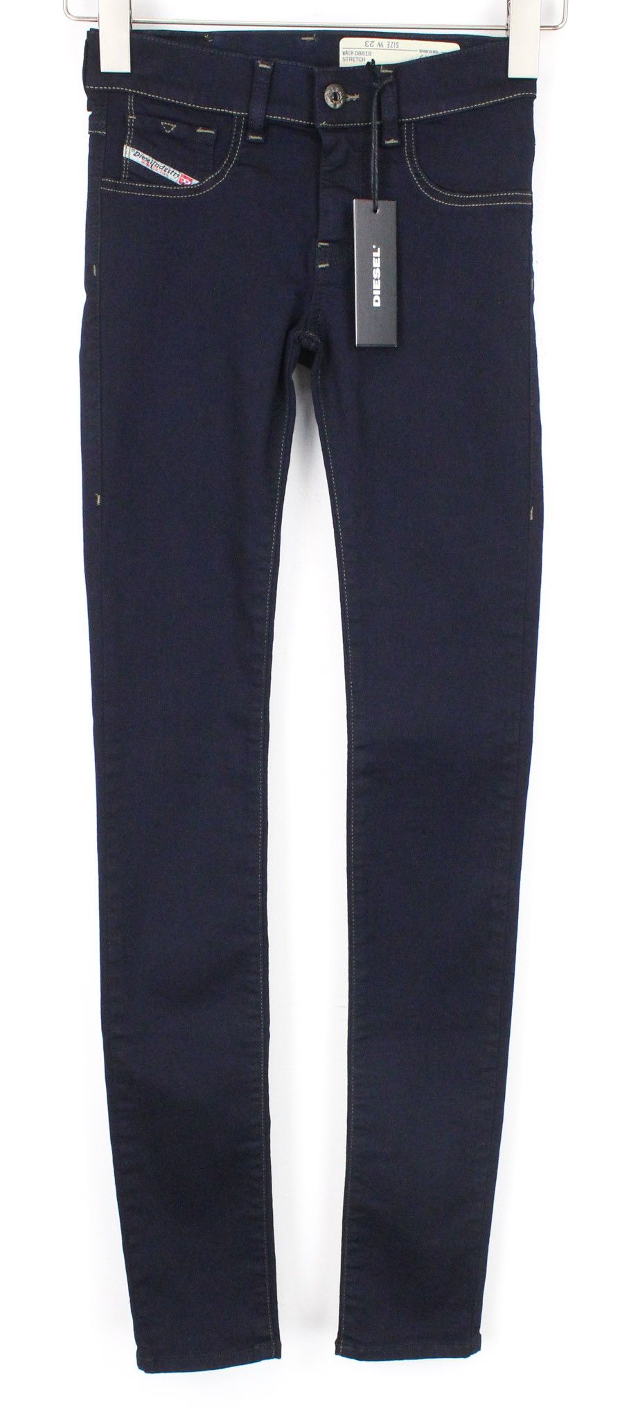Diesel LIVIER 0881B W23 Blue Jegging Jeans 70287 Size 23" - 1 Thumbnail