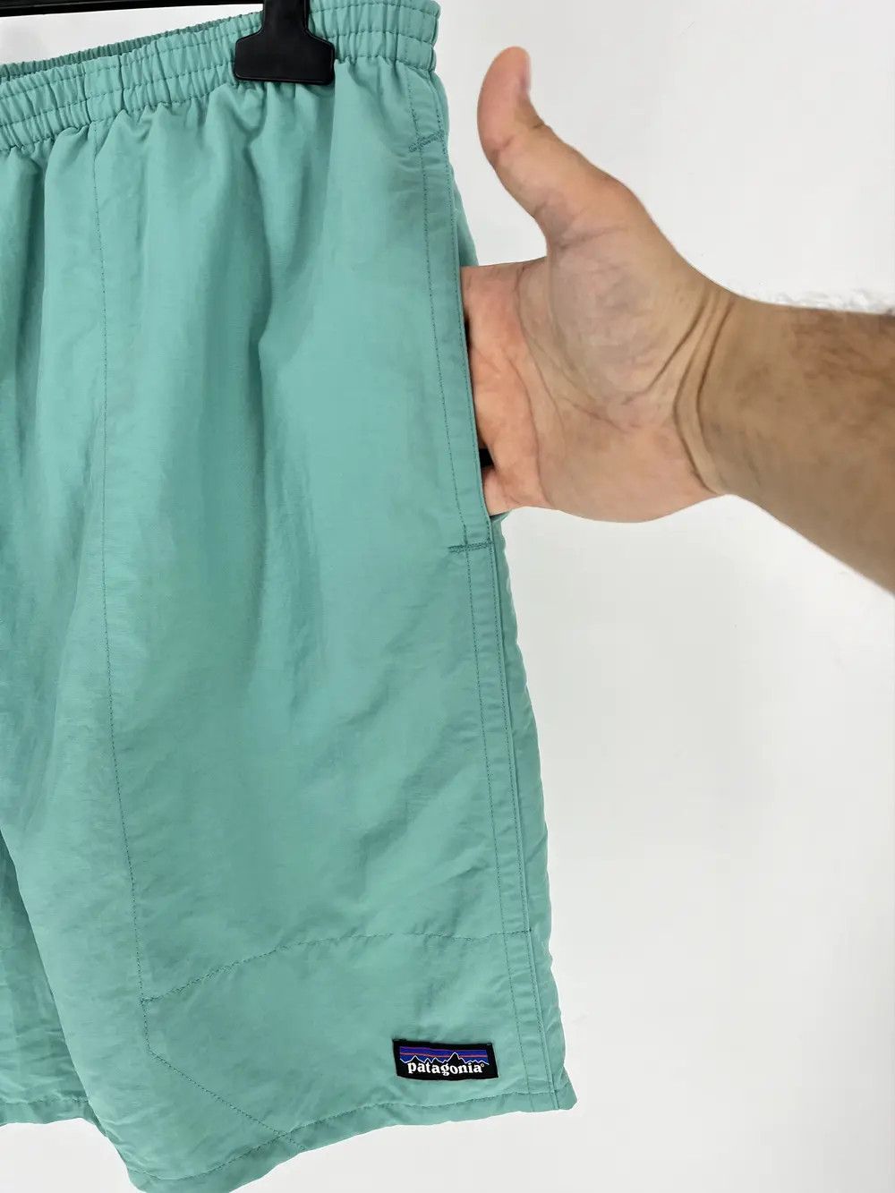 Patagonia × Vintage Vintage Y2K Men’s Patagonia Baggies 5in Size XL Size US 36 / EU 52 - 6 Thumbnail