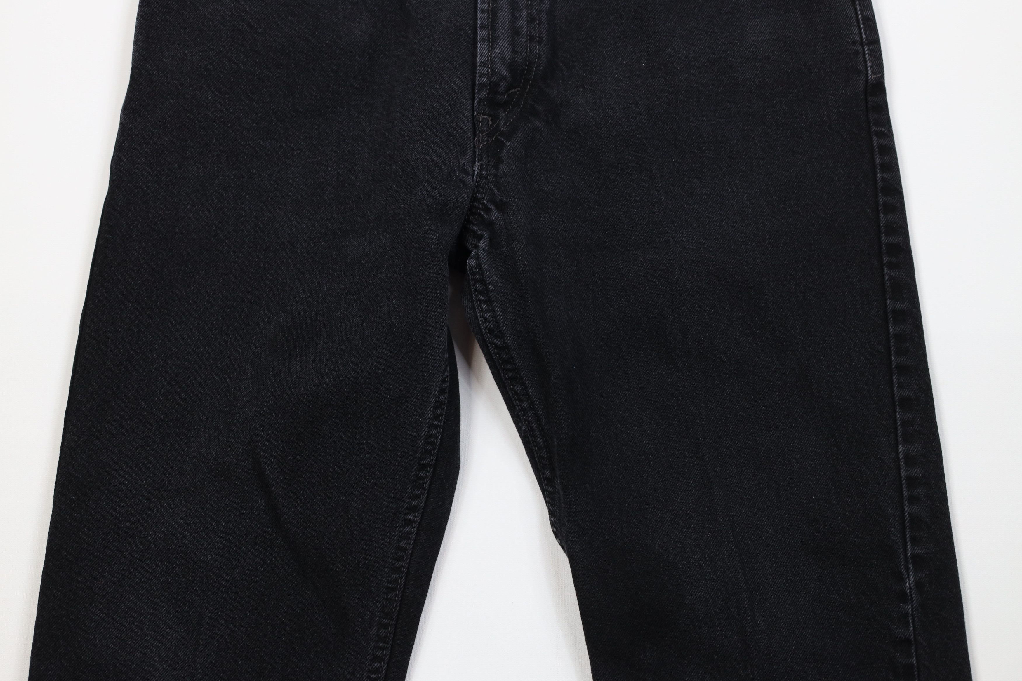 Levi's Vintage Y2K Levis 505 Regular Straight Leg Denim Jeans Black Size US 36 / EU 52 - 3 Thumbnail