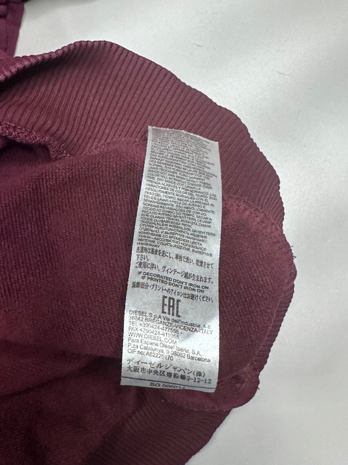 Diesel Diesel men's sweatshirt XL Size US XL / EU 56 / 4 - 6 Thumbnail