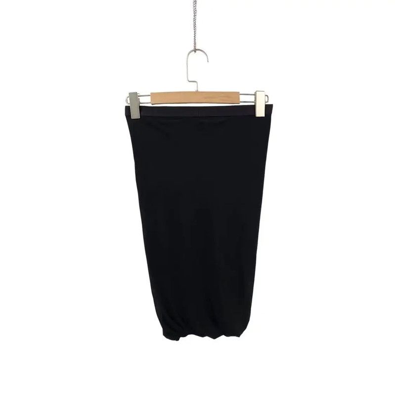 Rick Owens Rick Owens Black Women's Midi Skirt 0089 Size 23" - 1 Thumbnail