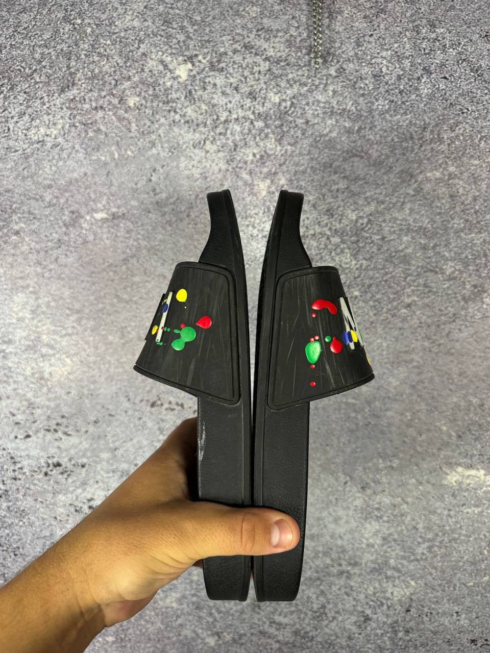 Dsquared2 RRP $300 Dsquared2 ICON Painted Slides 37 size Size US 5 / EU 37 - 13 Thumbnail