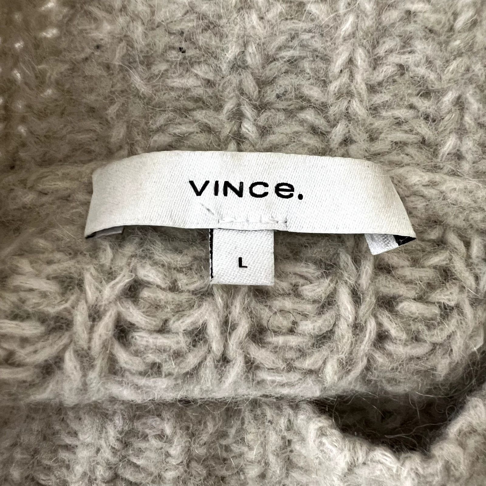 Vince Vince Alpaca Wool Mohair Knit Pullover Sweater Size L / US 10 / IT 46 - 6 Thumbnail