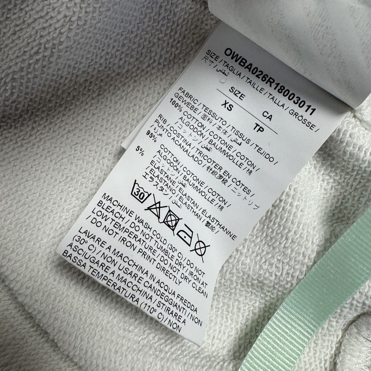 Off-White Off-White Floral Motif Crewneck Sweatshirt Size XS / US 0-2 / IT 36-38 - 13 Thumbnail