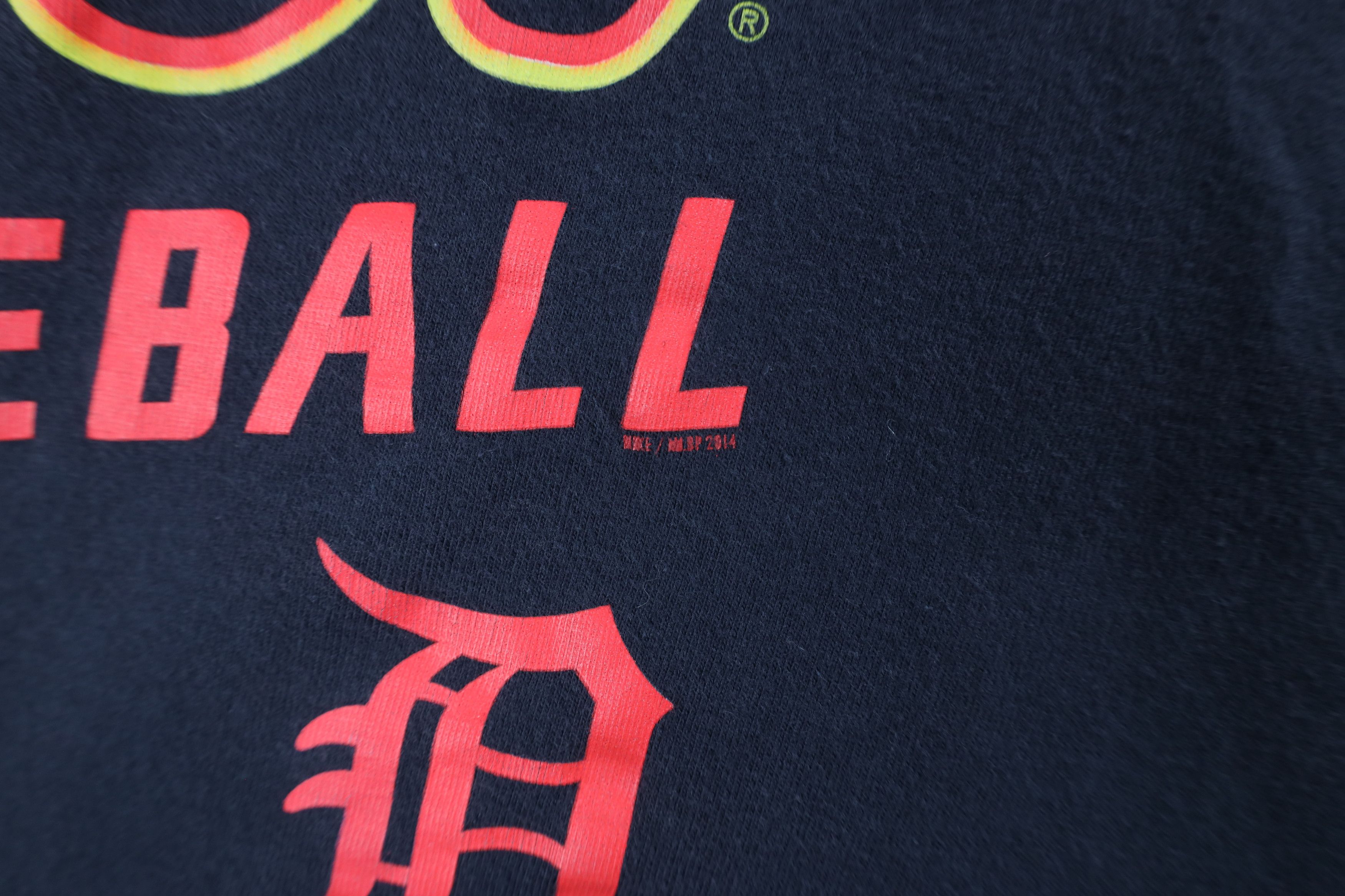 Nike × Vintage Vintage Y2K Nike Spell Out Detroit Tigers Baseball T-Shirt Size US XXL / EU 58 / 5 - 7 Thumbnail