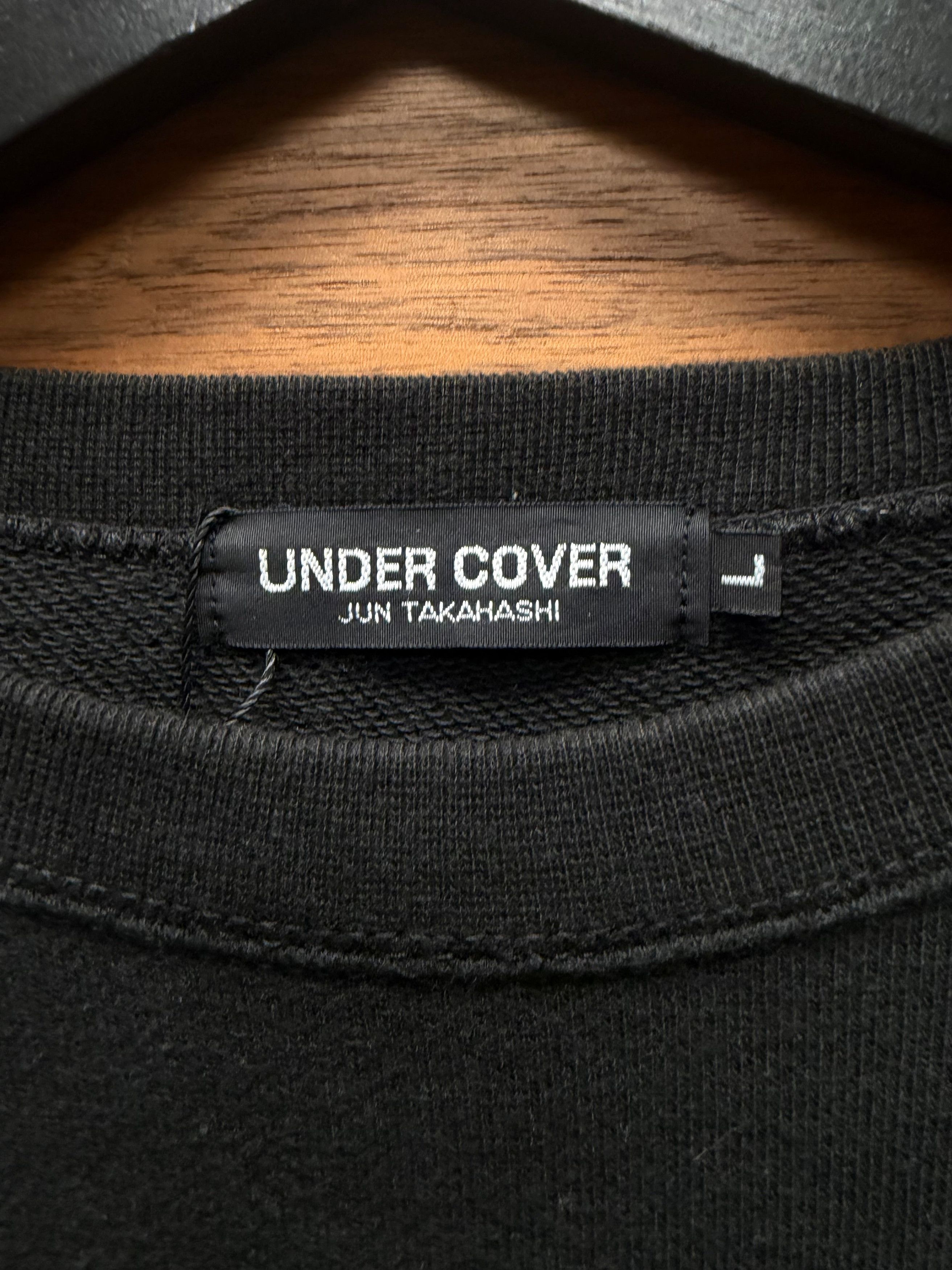 Undercover Undercover ‘Gila Apple’ Black Graphic Sweatshirt Size US L / EU 52-54 / 3 - 3 Thumbnail