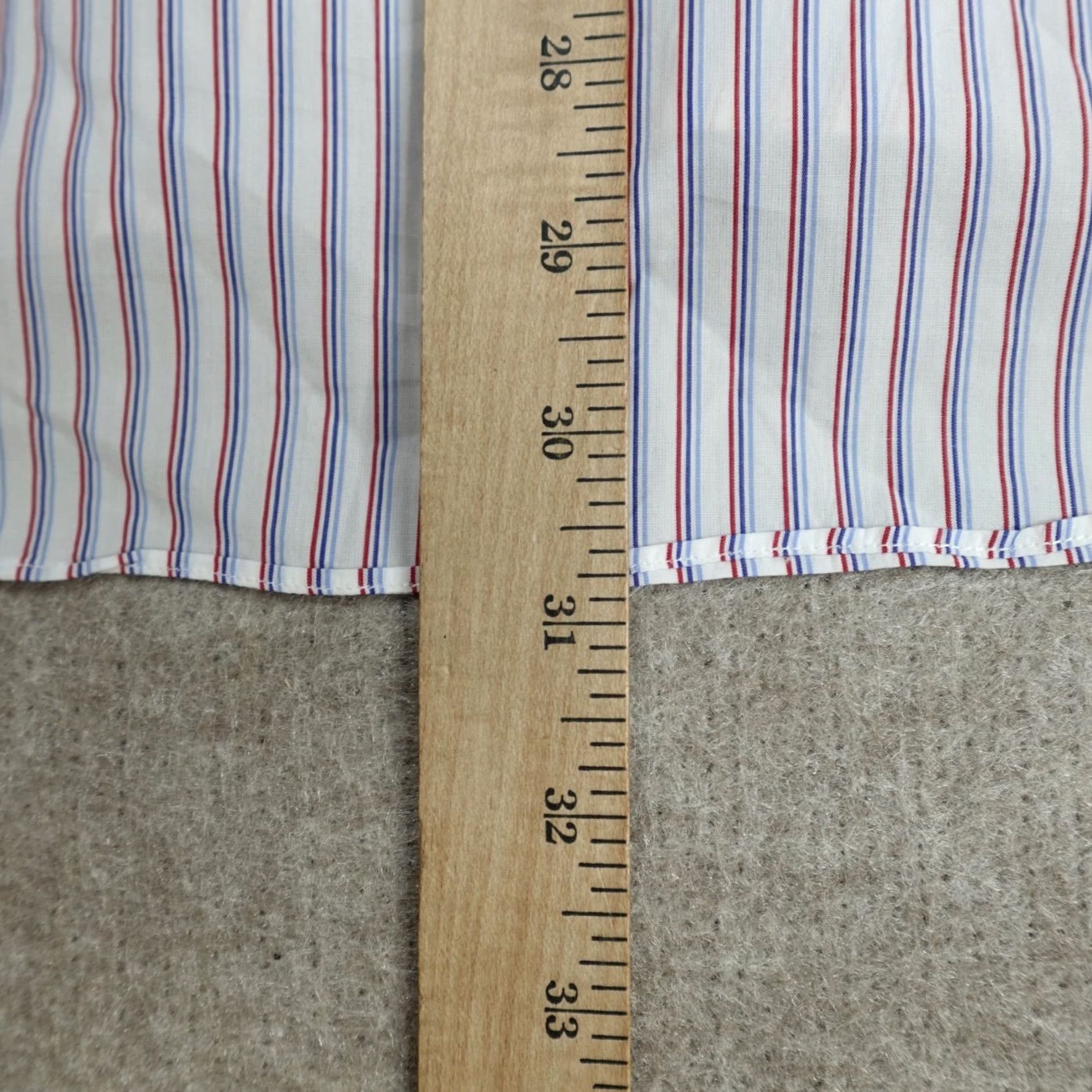 Drome Eredi Pisano Mens Shirt L White Striped Cotton Tailored in Rome Cutaway Button-Up Shirt Mens L White Striped Cotton Tailored in Rome Cutaway Size US L / EU 52-54 / 3 - 7 Thumbnail