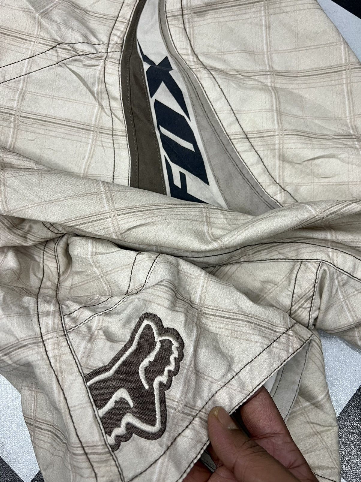 Fox Racing × Vintage Vintage Y2K Fox Racing Moto Shorts Size US 38 / EU 54 - 8 Thumbnail