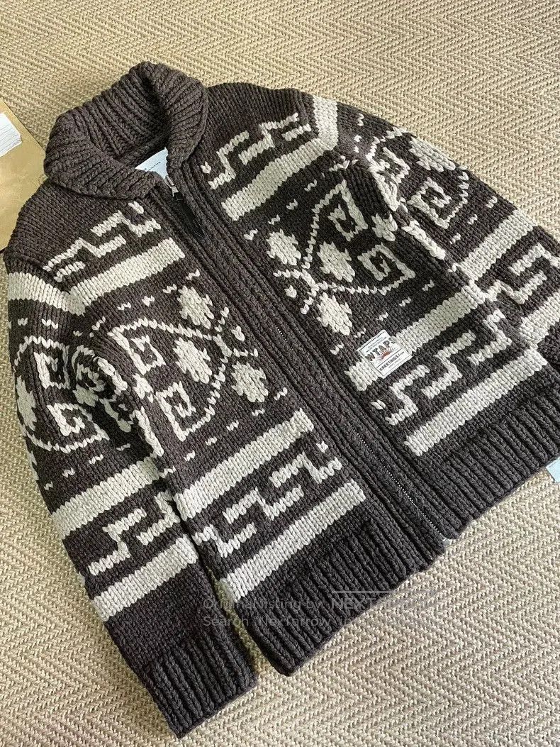 Wtaps WTAPS COWICHAN WOOL SWEATER 13AW. Size US S / EU 44-46 / 1 - 5 Thumbnail