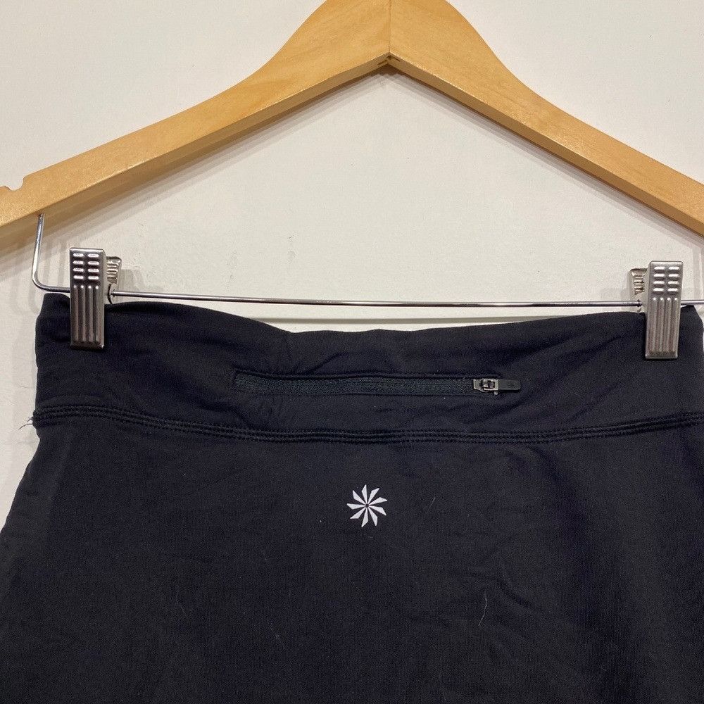 Athleta Athleta Contender 2 in 1 Black Workout Skort XS Size 24" / US 00 / IT 34 - 3 Thumbnail