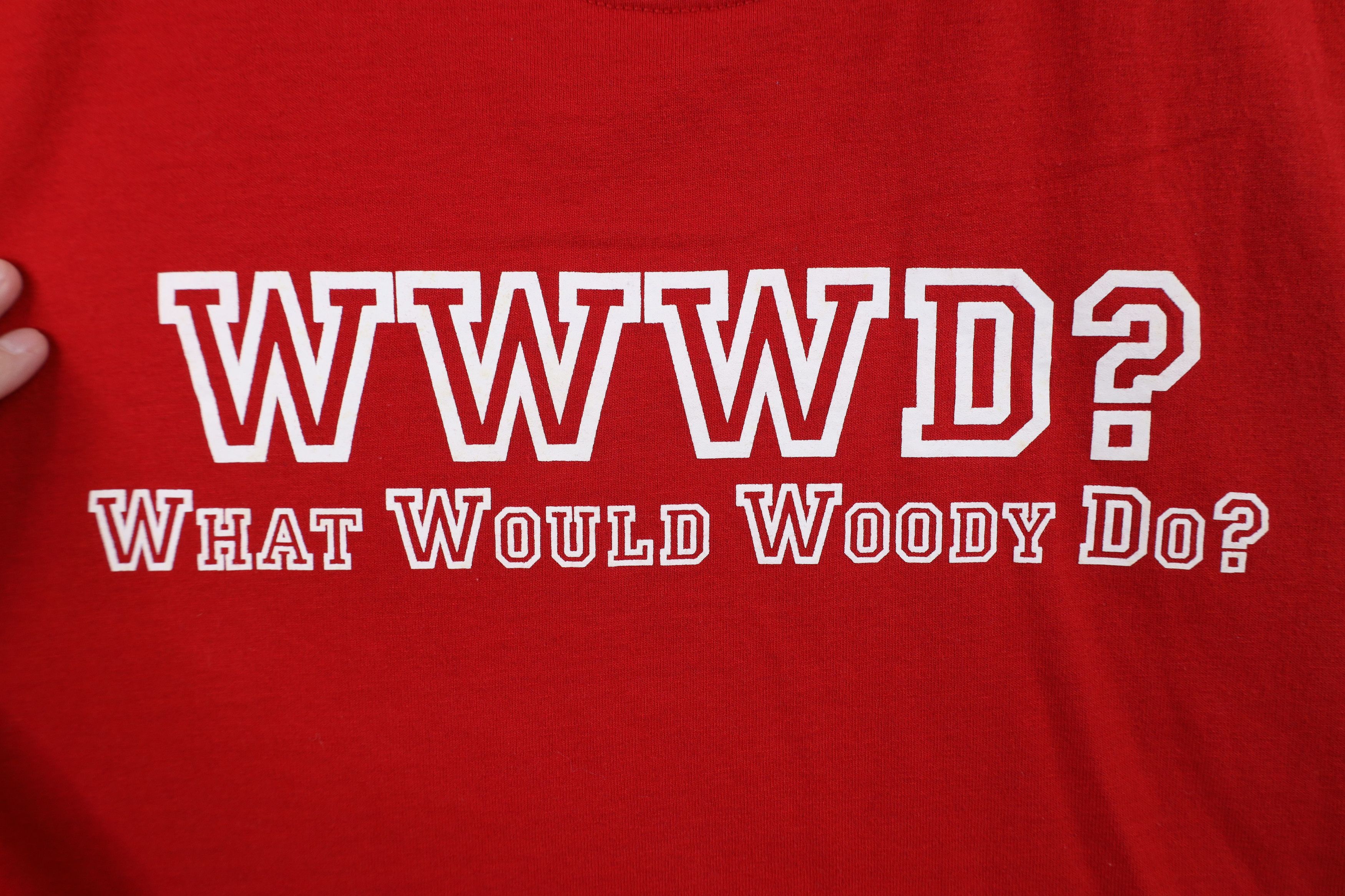 Vintage Vintage Woody Do Ohio State University Football T-Shirt Size US XXL / EU 58 / 5 - 4 Thumbnail