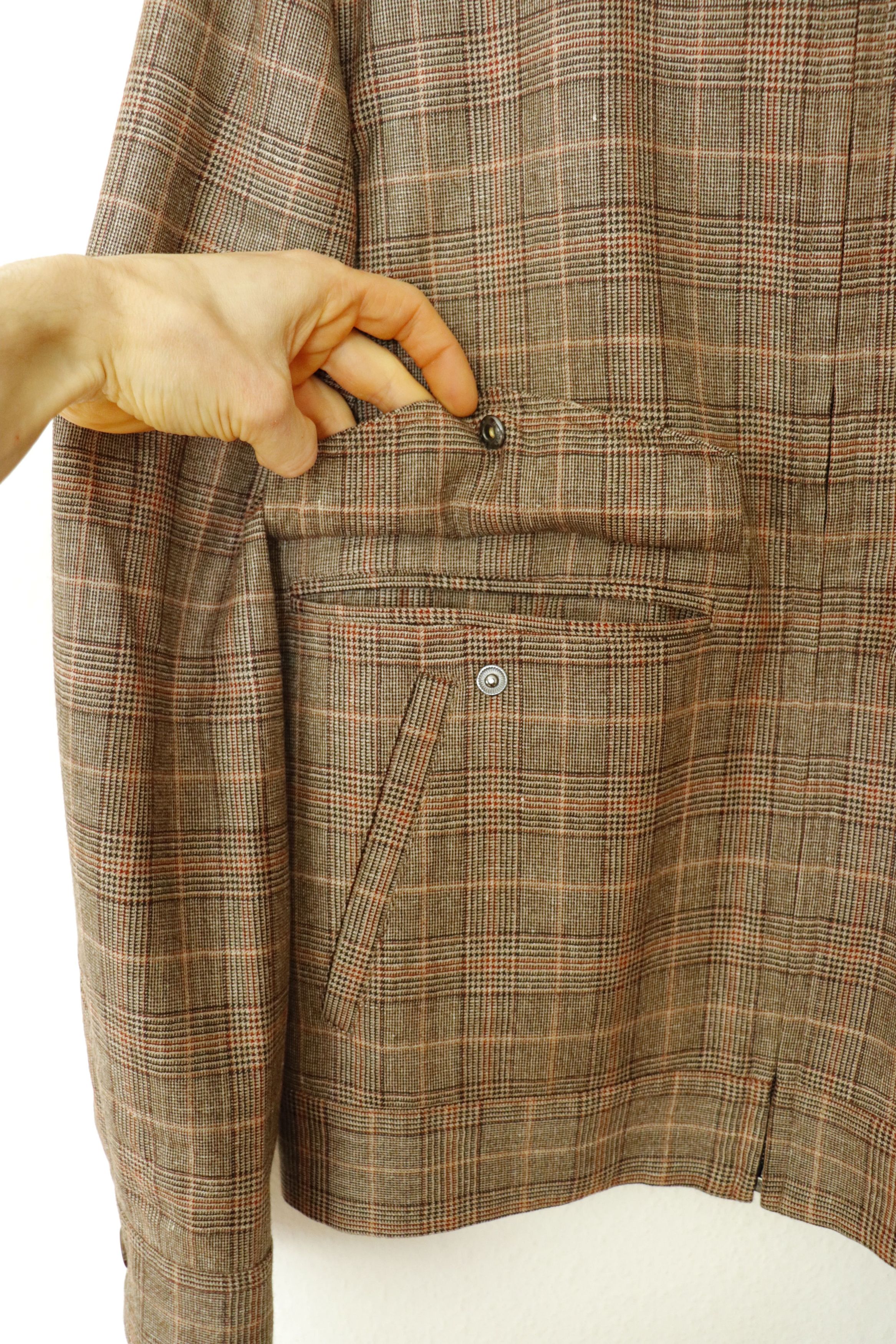 Richard James Prince of Wales Check Wool and Silk Blouson Size US M / EU 48-50 / 2 - 6 Thumbnail