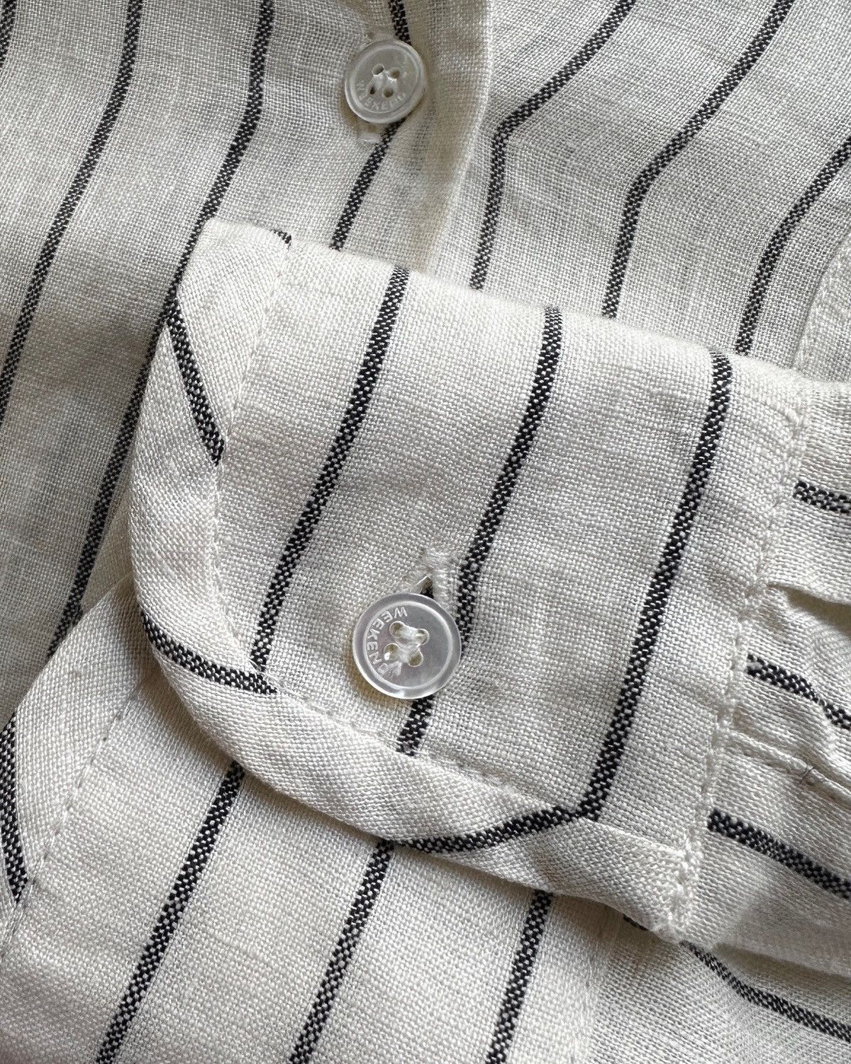 Weekend Max Mara MaxMara Linen Stripe Shirt🇮🇹 Size L / US 10 / IT 46 - 4 Thumbnail
