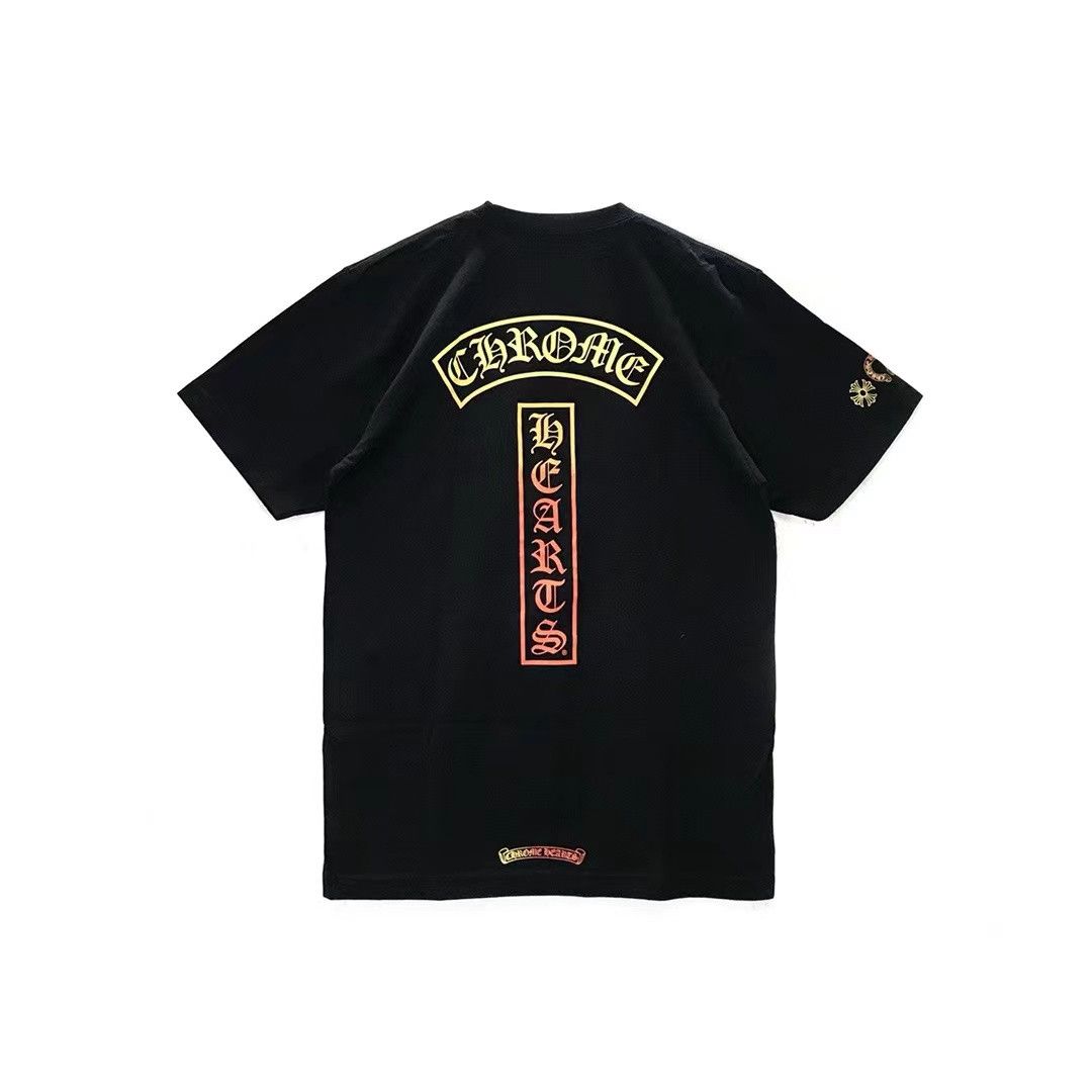 Chrome Hearts Chrome Hearts Gradient T Bar Script Logo Short Sleeve Tee Size US L / EU 52-54 / 3 - 2 Thumbnail
