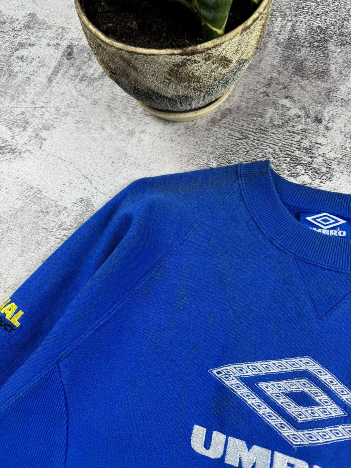 Umbro Umbro Soccer Pro Training Hoodie Blue Sweatshirt Pullover Size US S / EU 44-46 / 1 - 11 Thumbnail