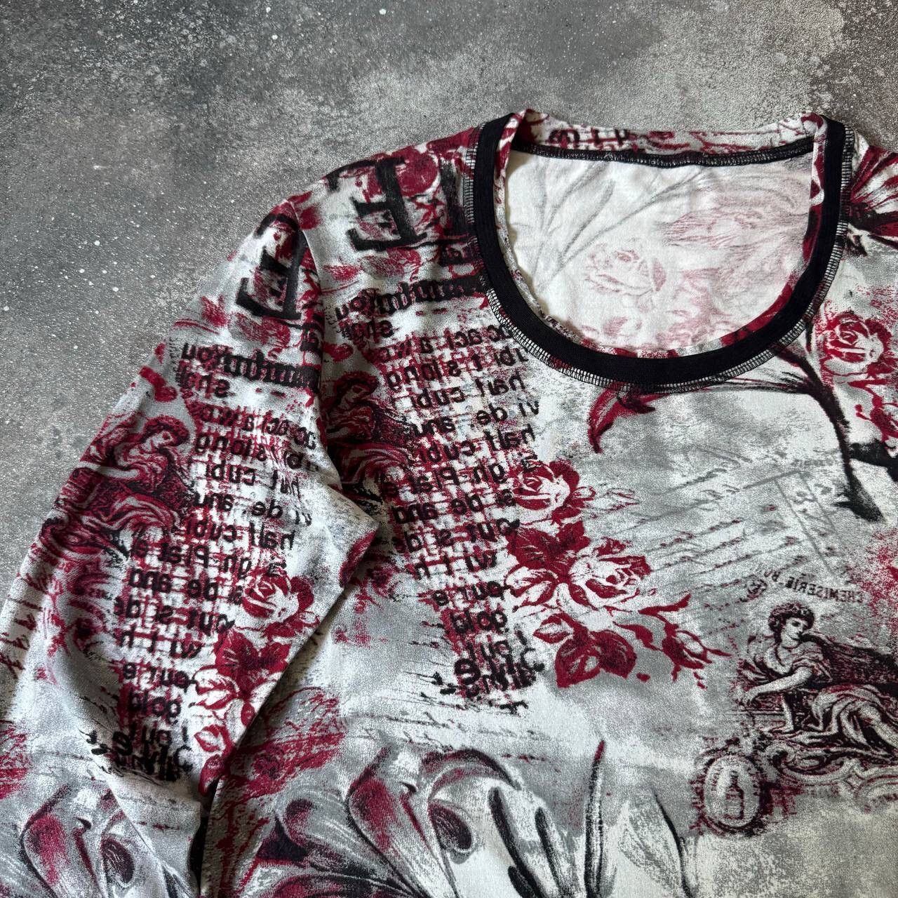 20471120 × Japanese Brand Jean Paul Gaultier Style Amazing Printed Long Sleeve Size M / US 6-8 / IT 42-44 - 3 Thumbnail