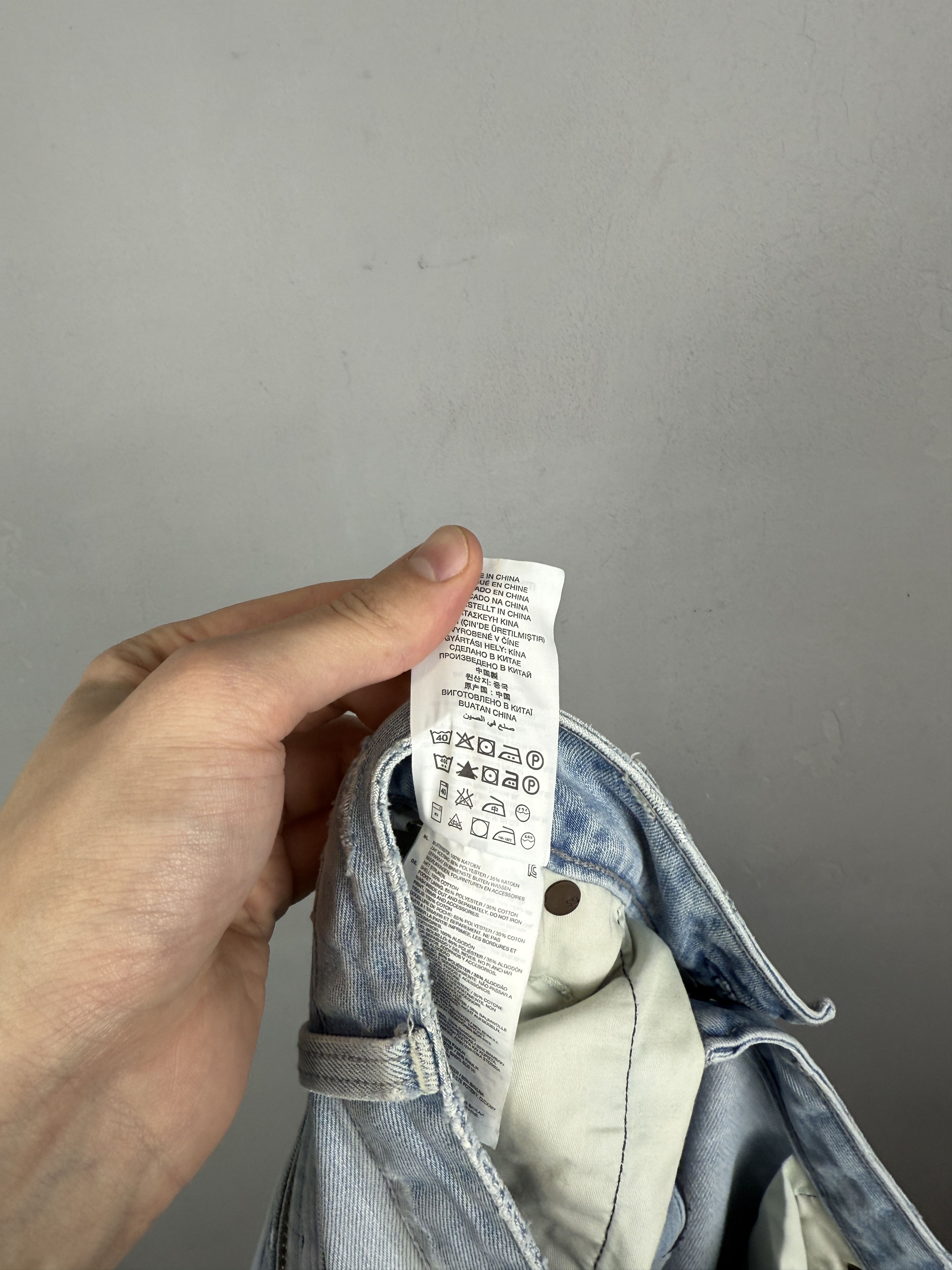 G-Star G-Star Raw Denim Jeans Arc Zip 3D Slim Blue Distressed Denim Size US 34 / EU 50 - 9 Thumbnail