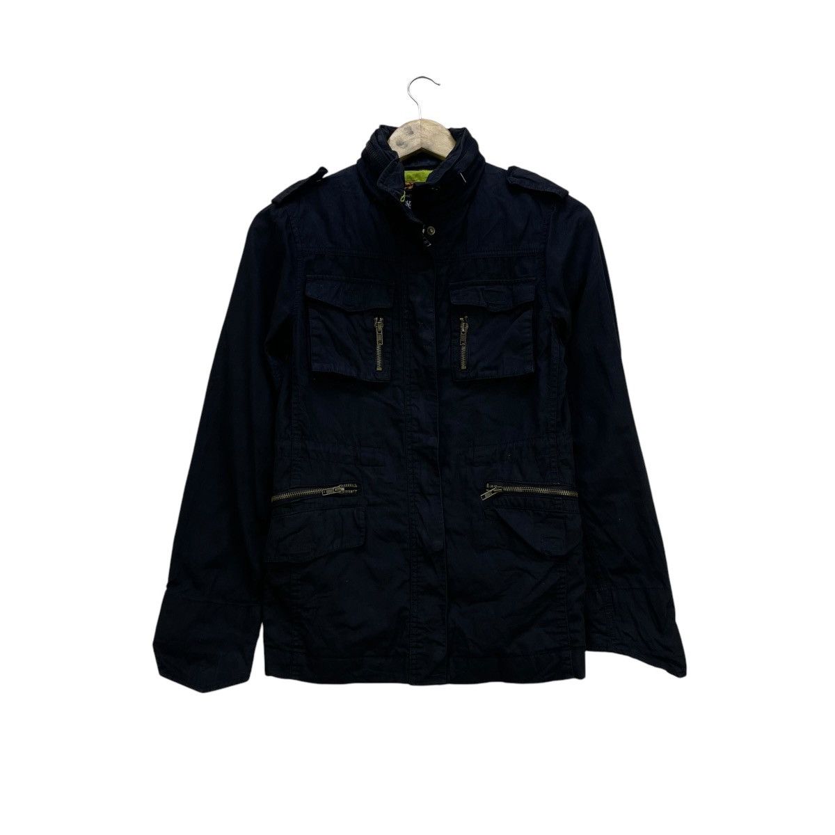 Le Grande Bleu (L.G.B.) 💥Von Dutch Jacket Military Style Size S / US 4 / IT 40 - 2 Thumbnail