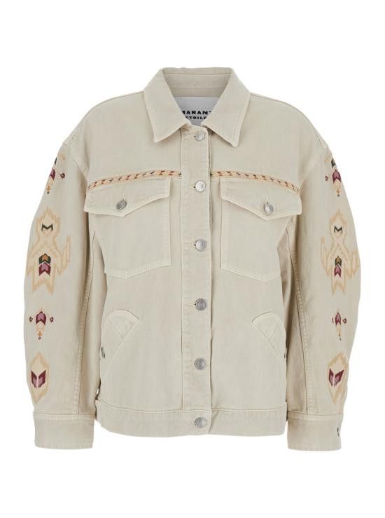Isabel Marant Etoile ISABEL MARANT ETOILE Women Jackets VE0430FAC1H02E23EC Beige Size S / US 4 / IT 40 - 1 Thumbnail
