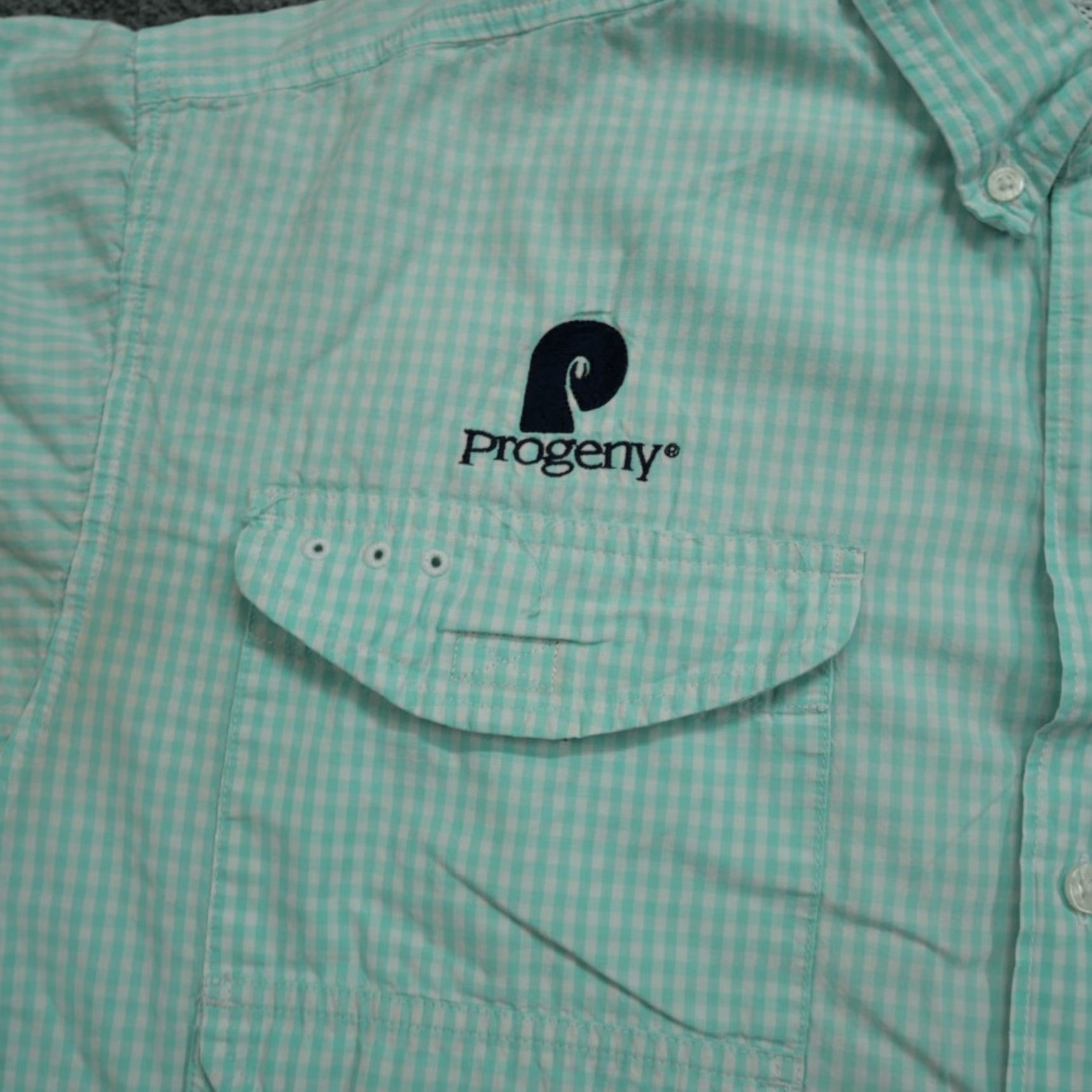 Vintage Columbia Shirt Mens Large Blue White Button Up Fishing Vented Super Bonehead Shirt Size US L / EU 52-54 / 3 - 3 Thumbnail